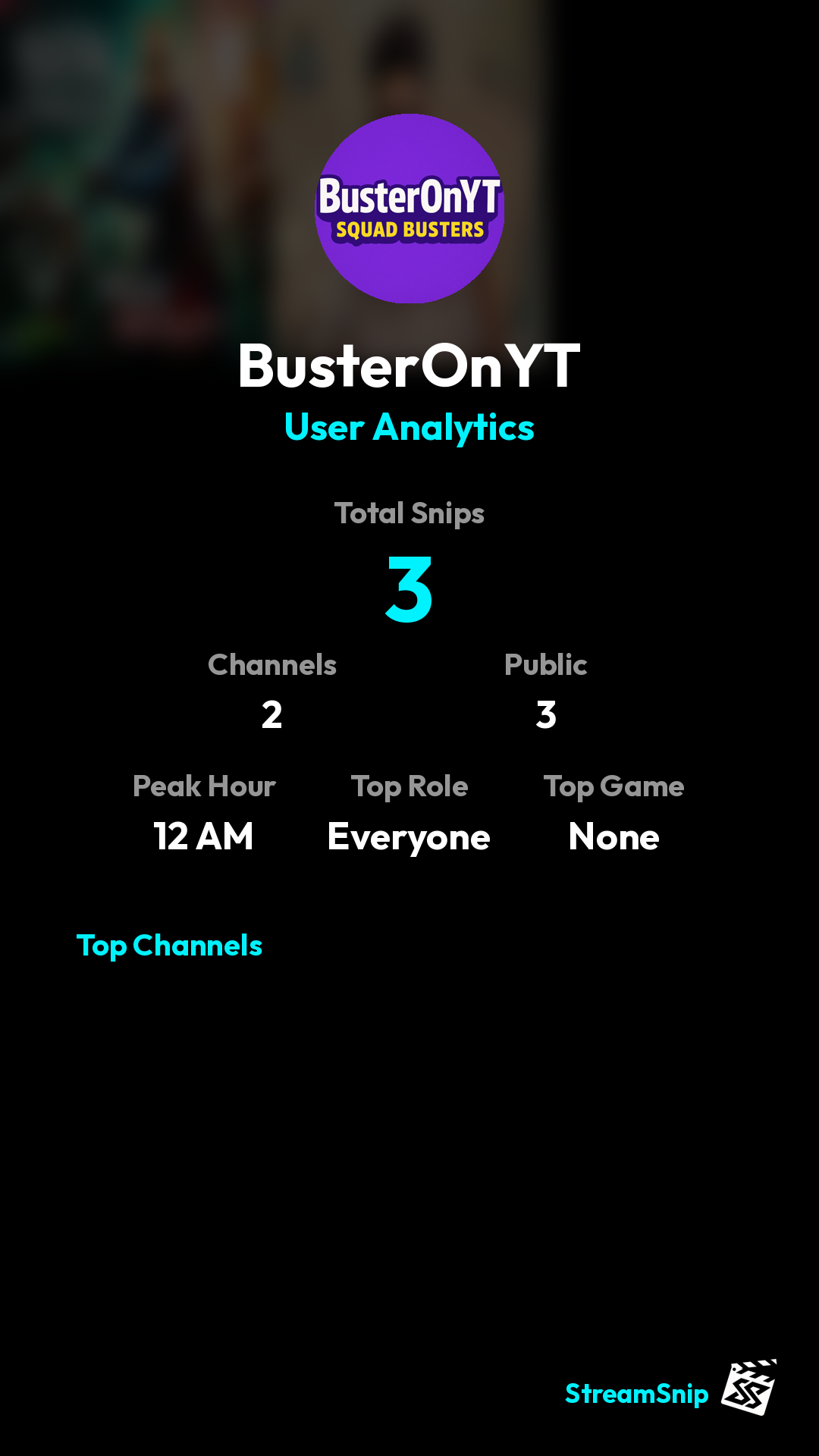 Stats Share Card