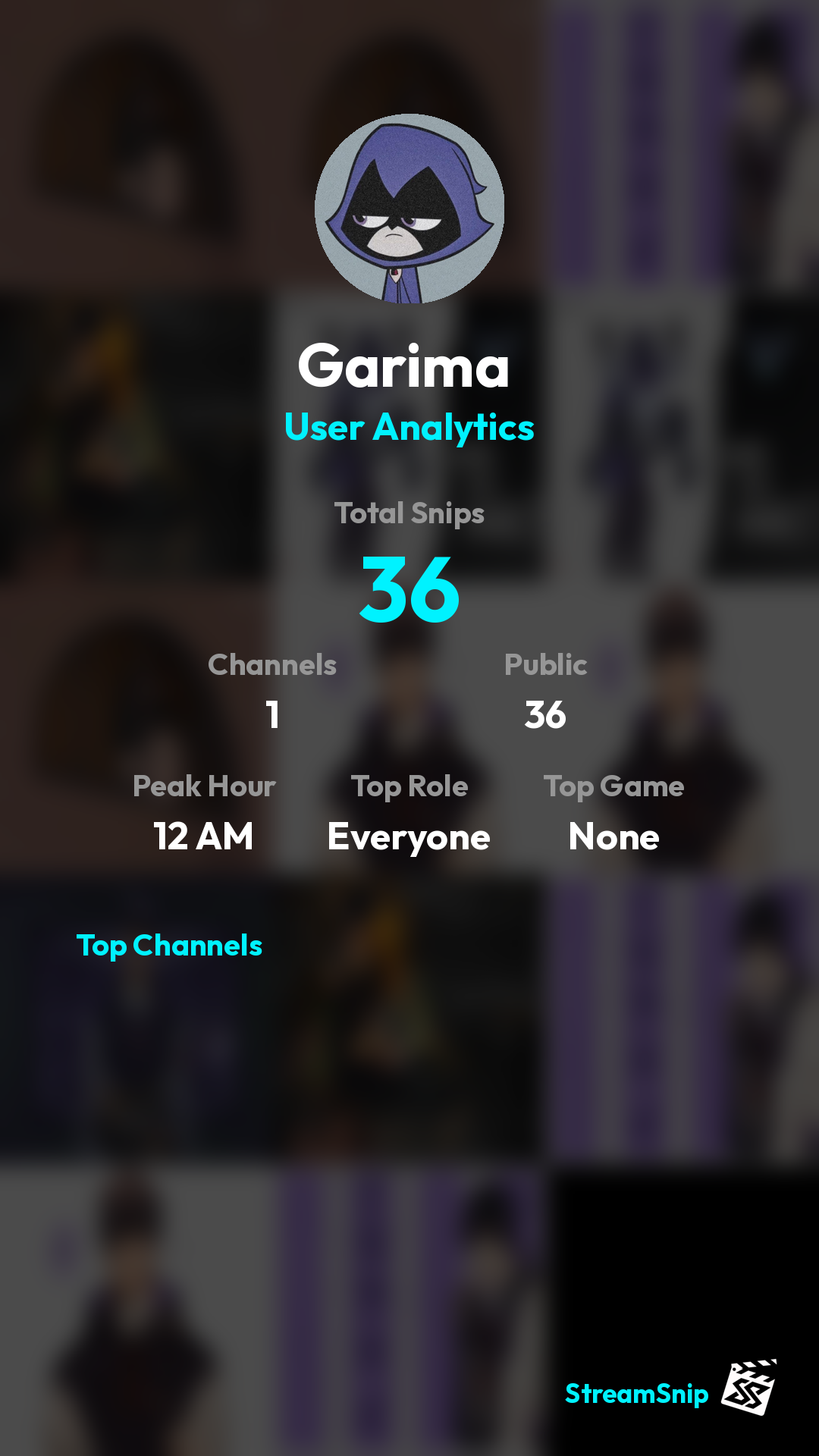 Stats Share Card