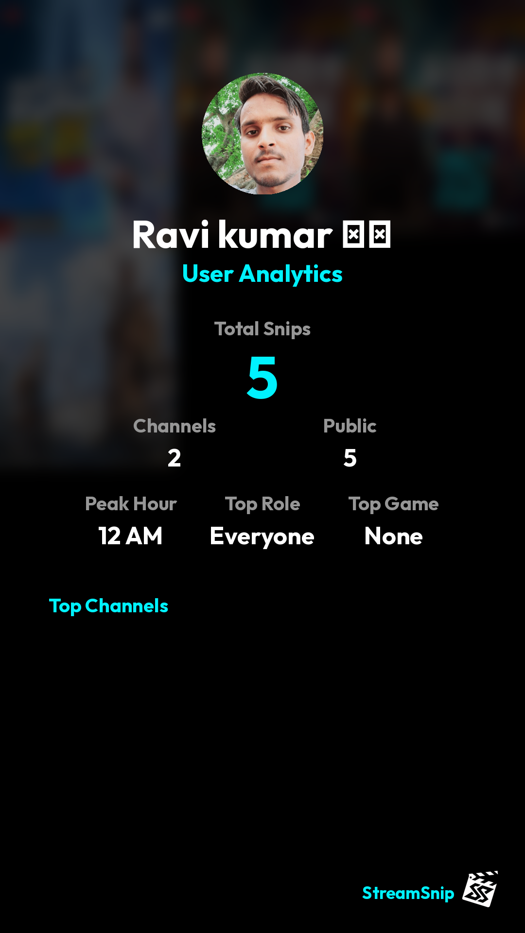 Stats Share Card