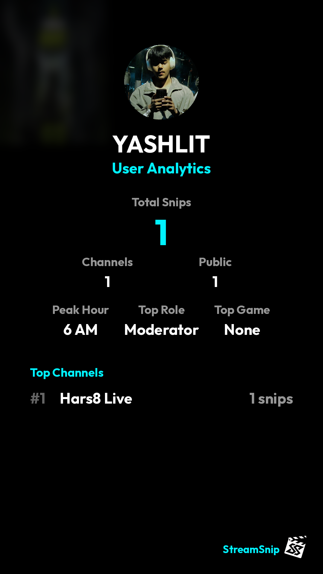 Stats Share Card
