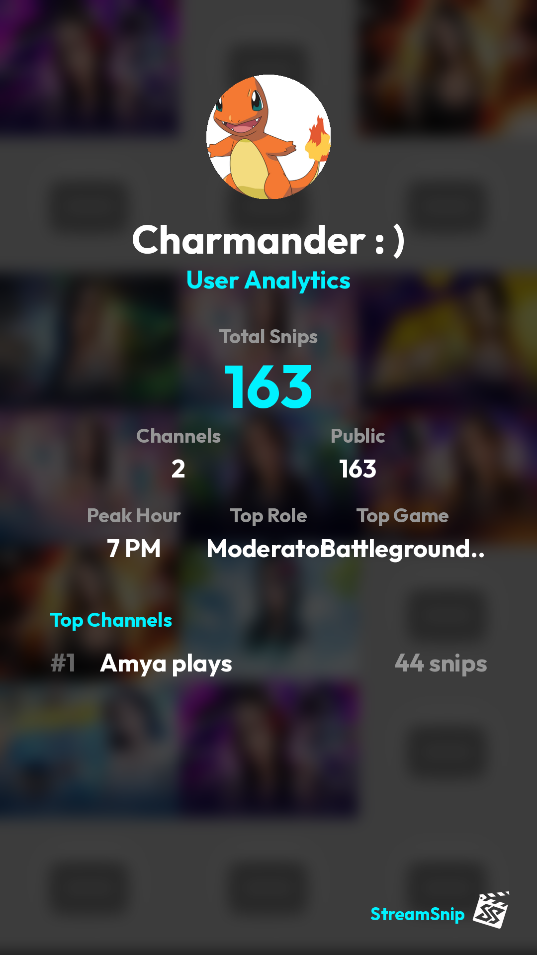 Stats Share Card