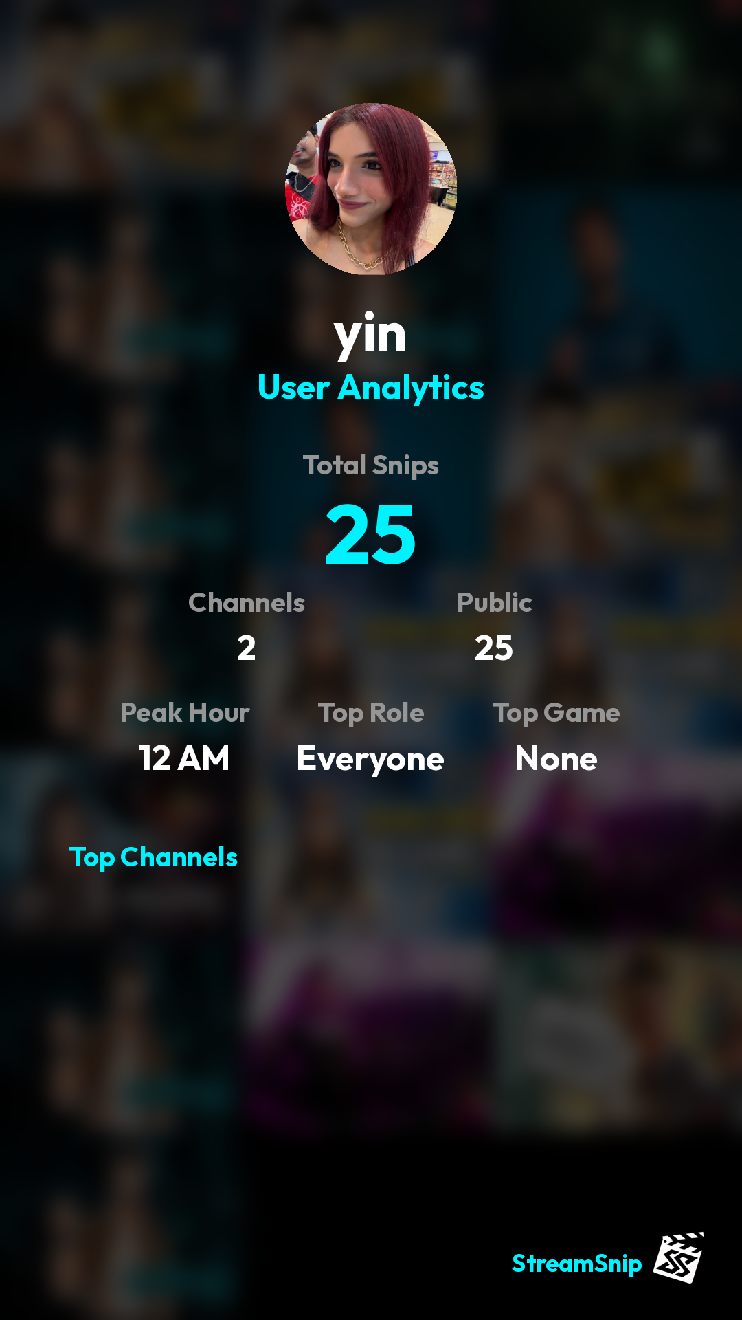 Stats Share Card