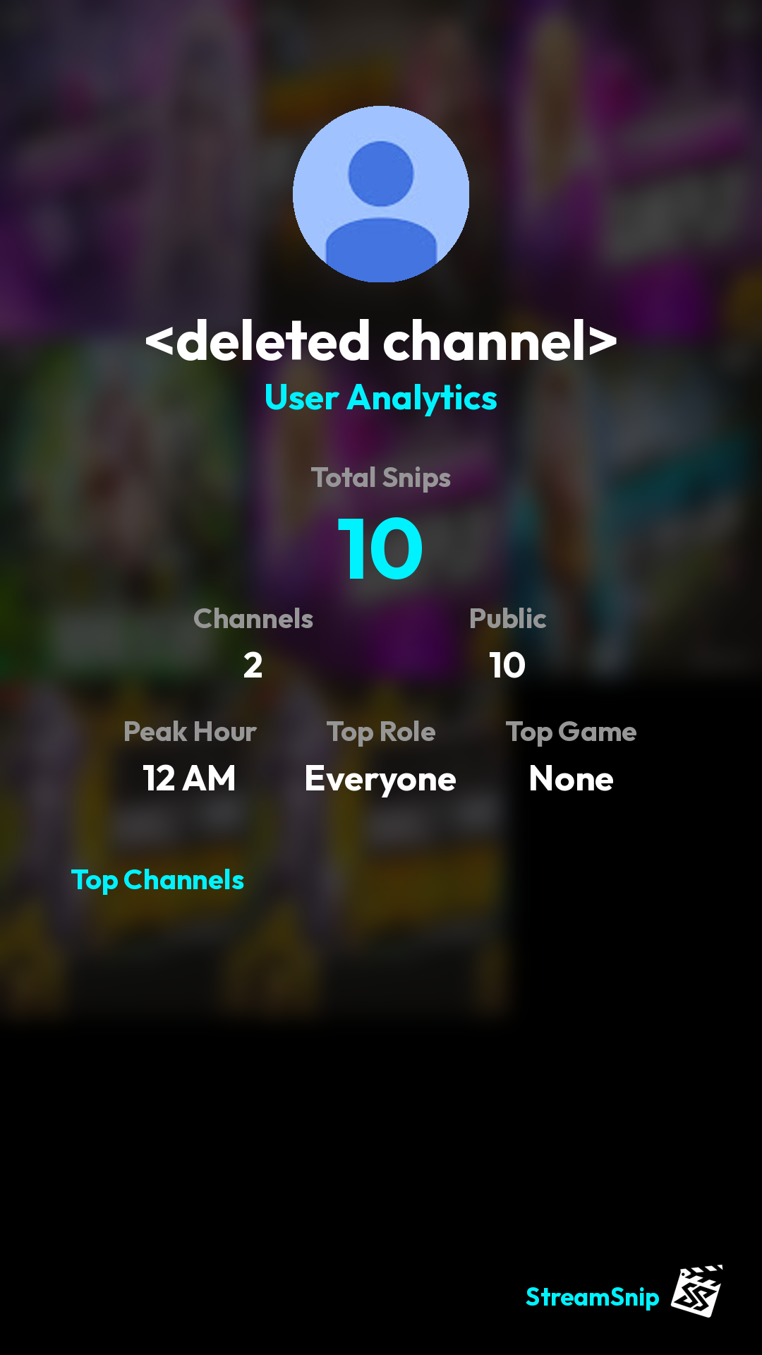 Stats Share Card