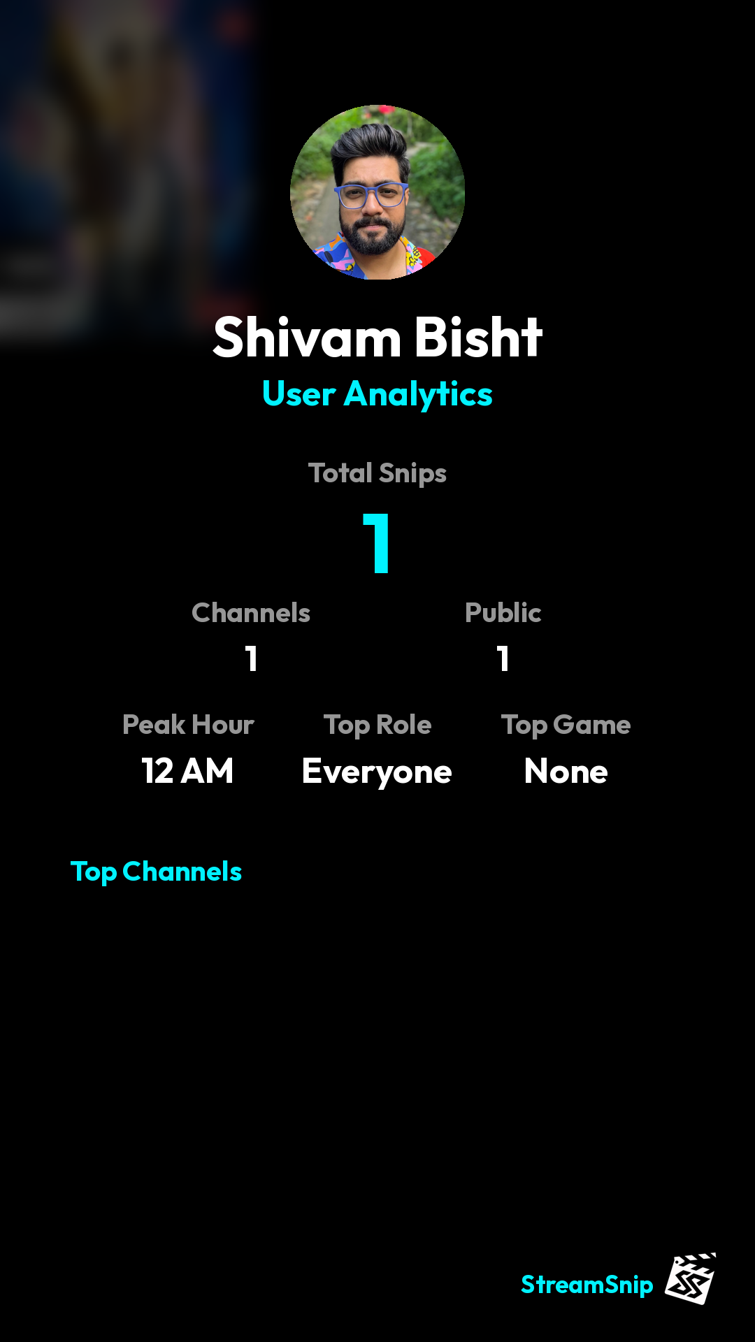 Stats Share Card