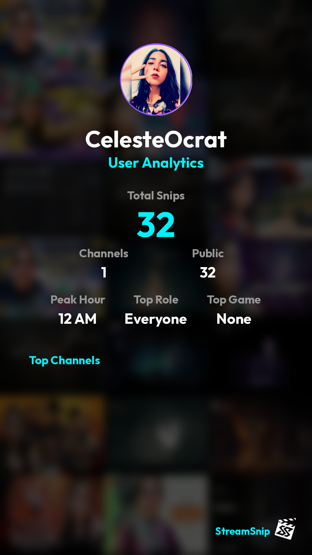 Stats Share Card