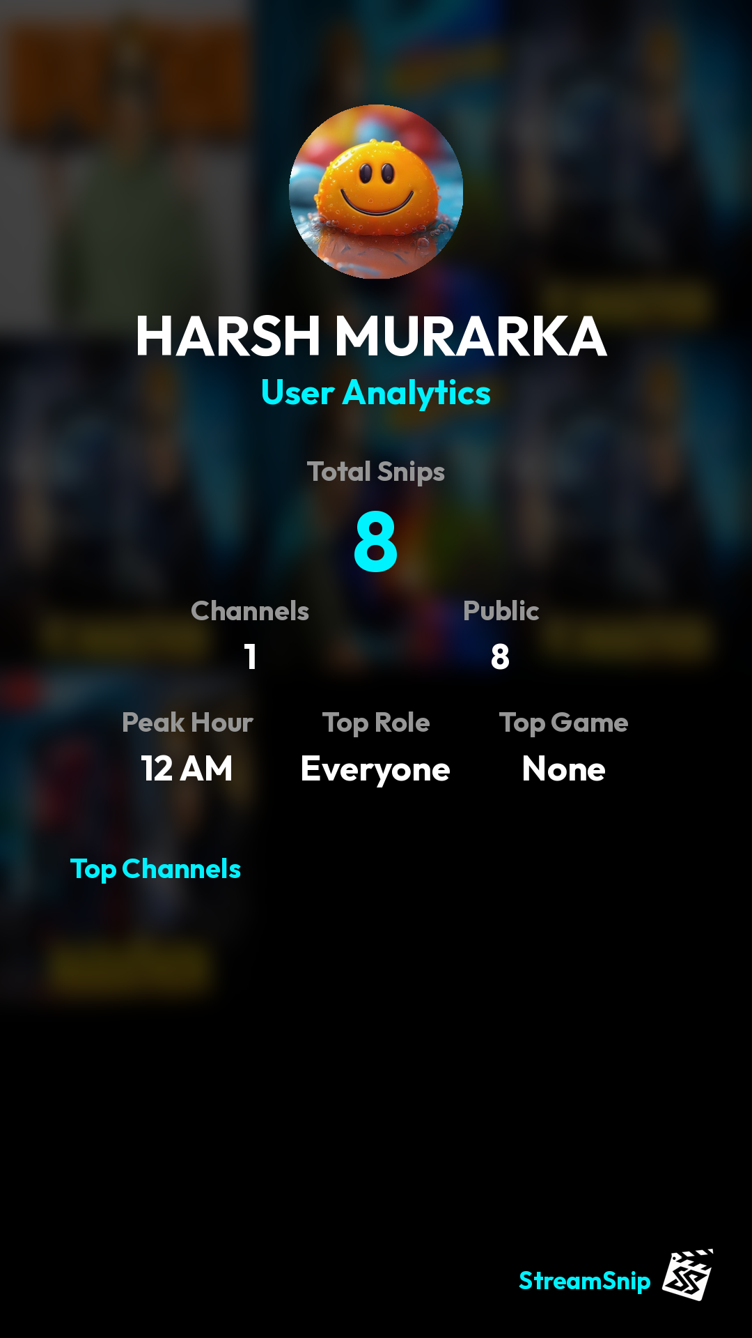 Stats Share Card