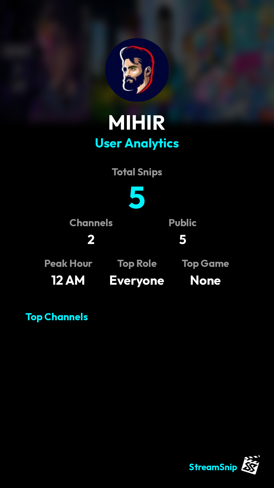 Stats Share Card