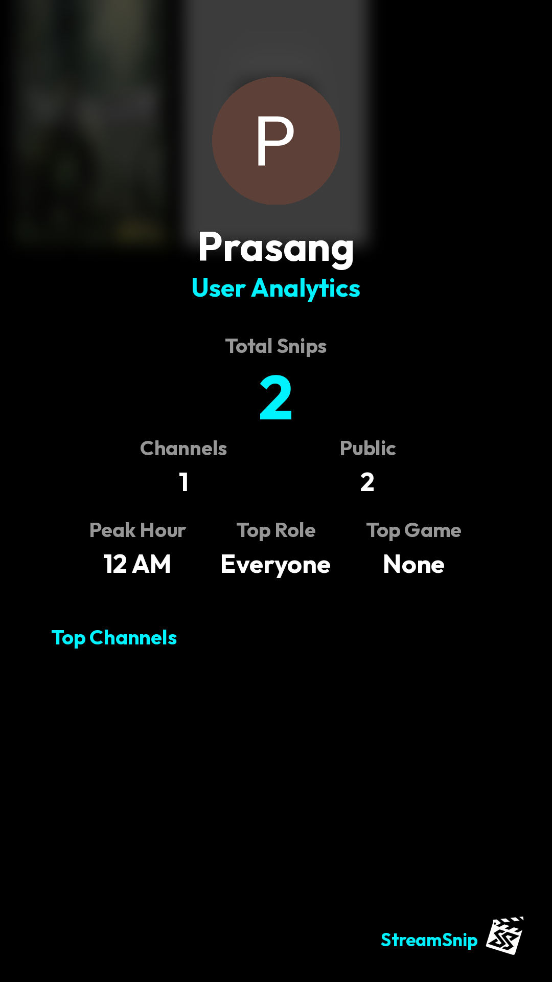 Stats Share Card
