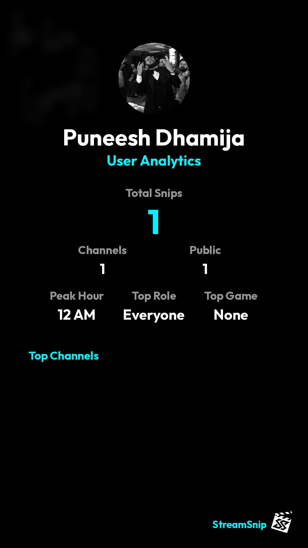 Stats Share Card
