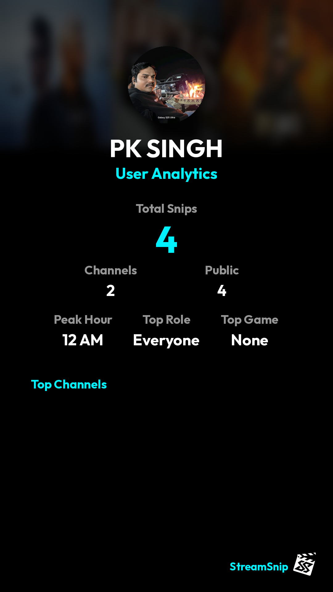 Stats Share Card