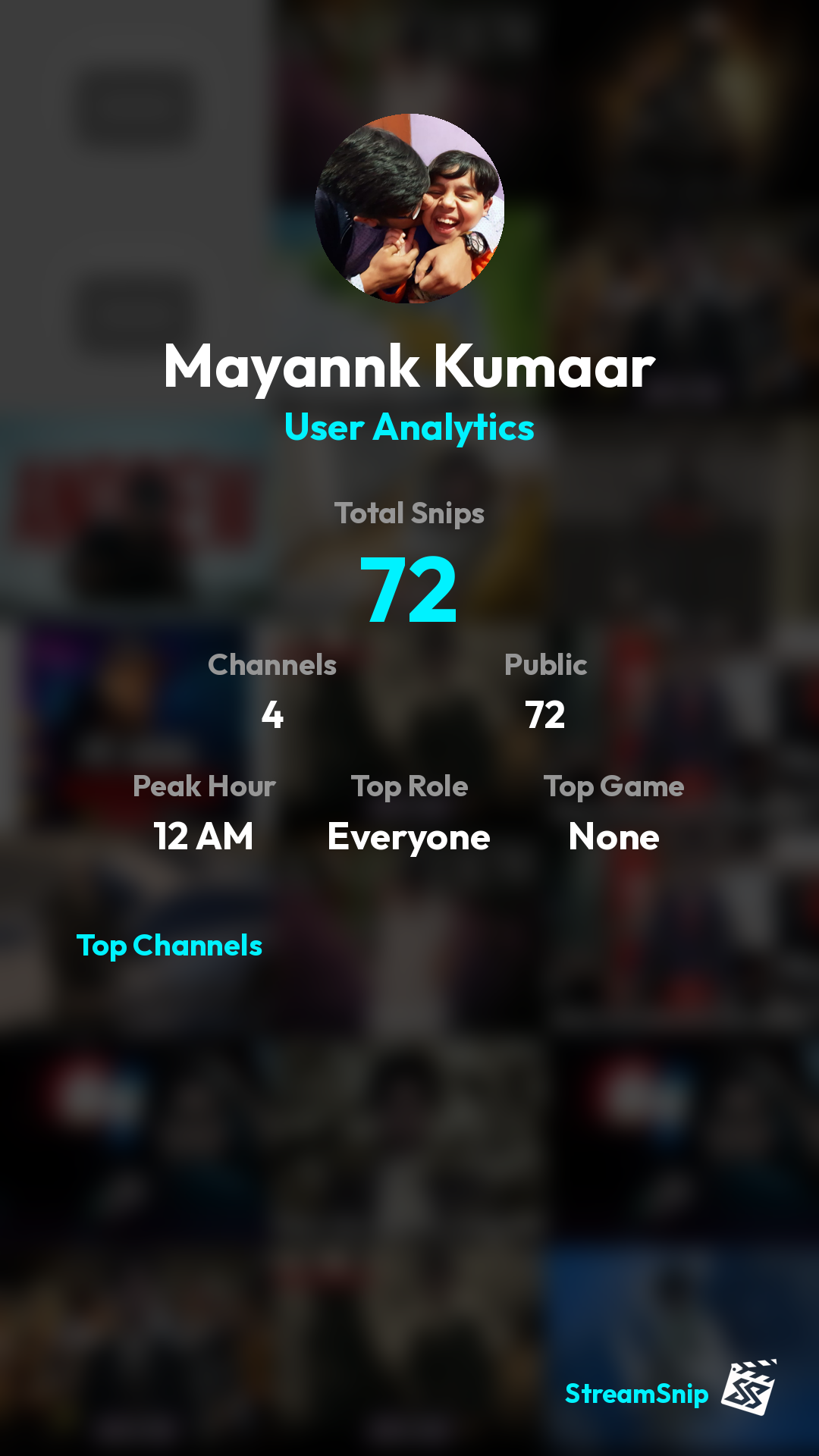 Stats Share Card