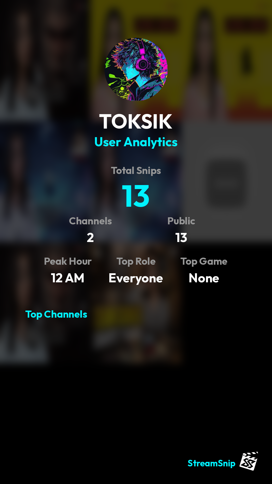 Stats Share Card