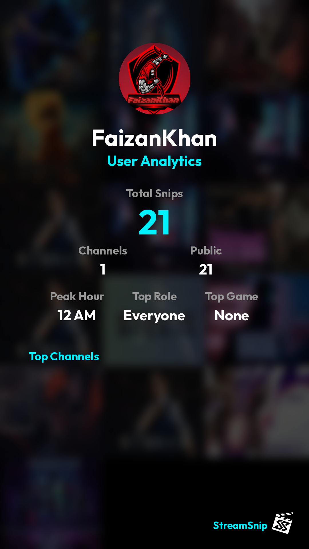 Stats Share Card