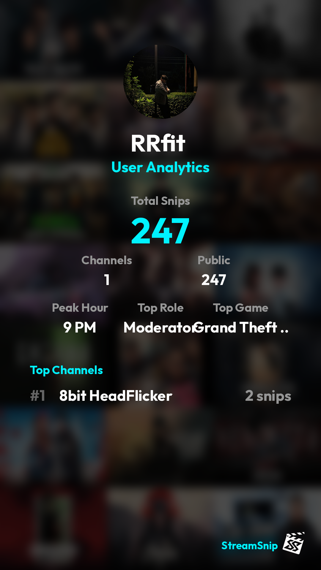 Stats Share Card