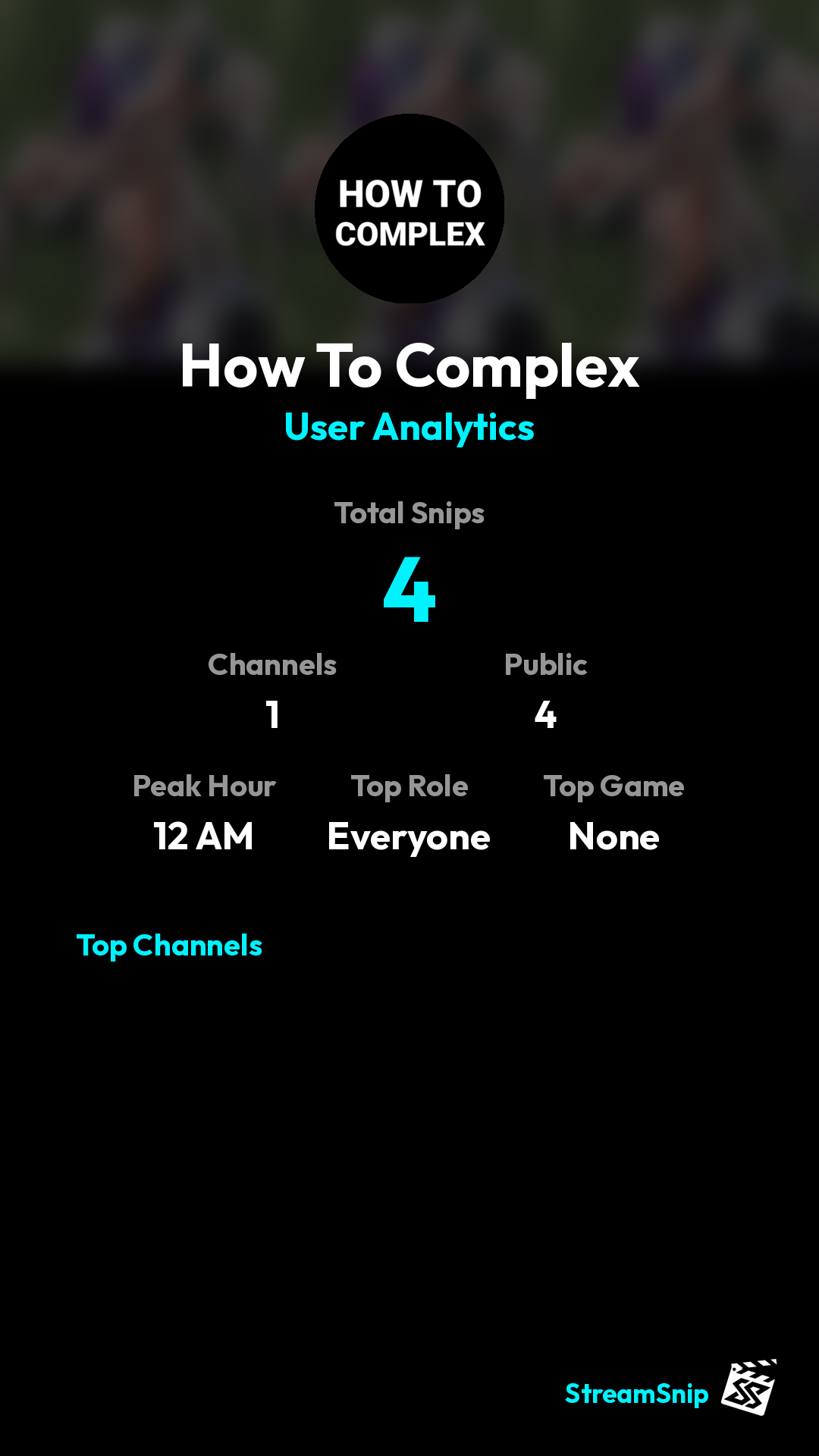 Stats Share Card