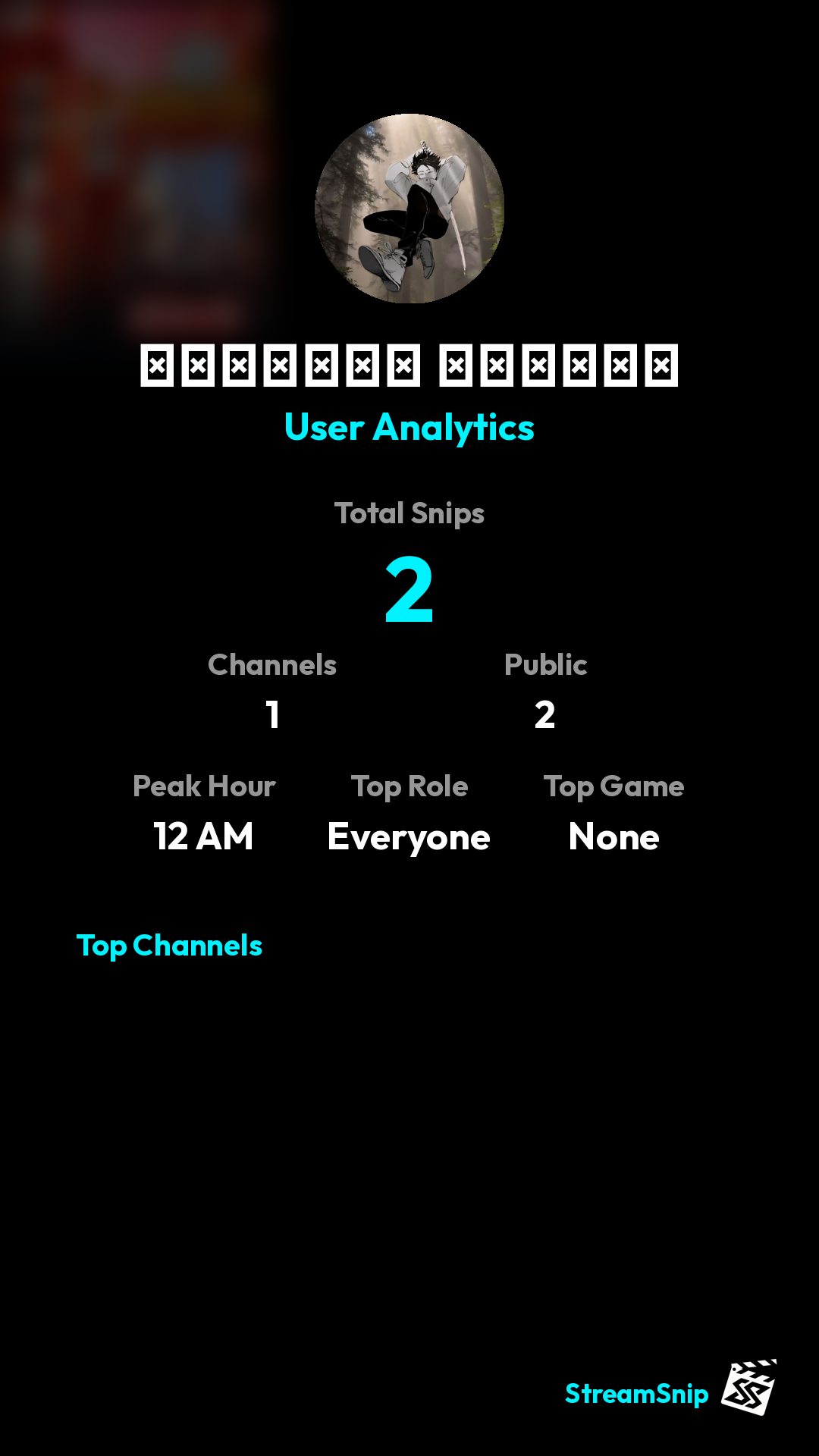 Stats Share Card