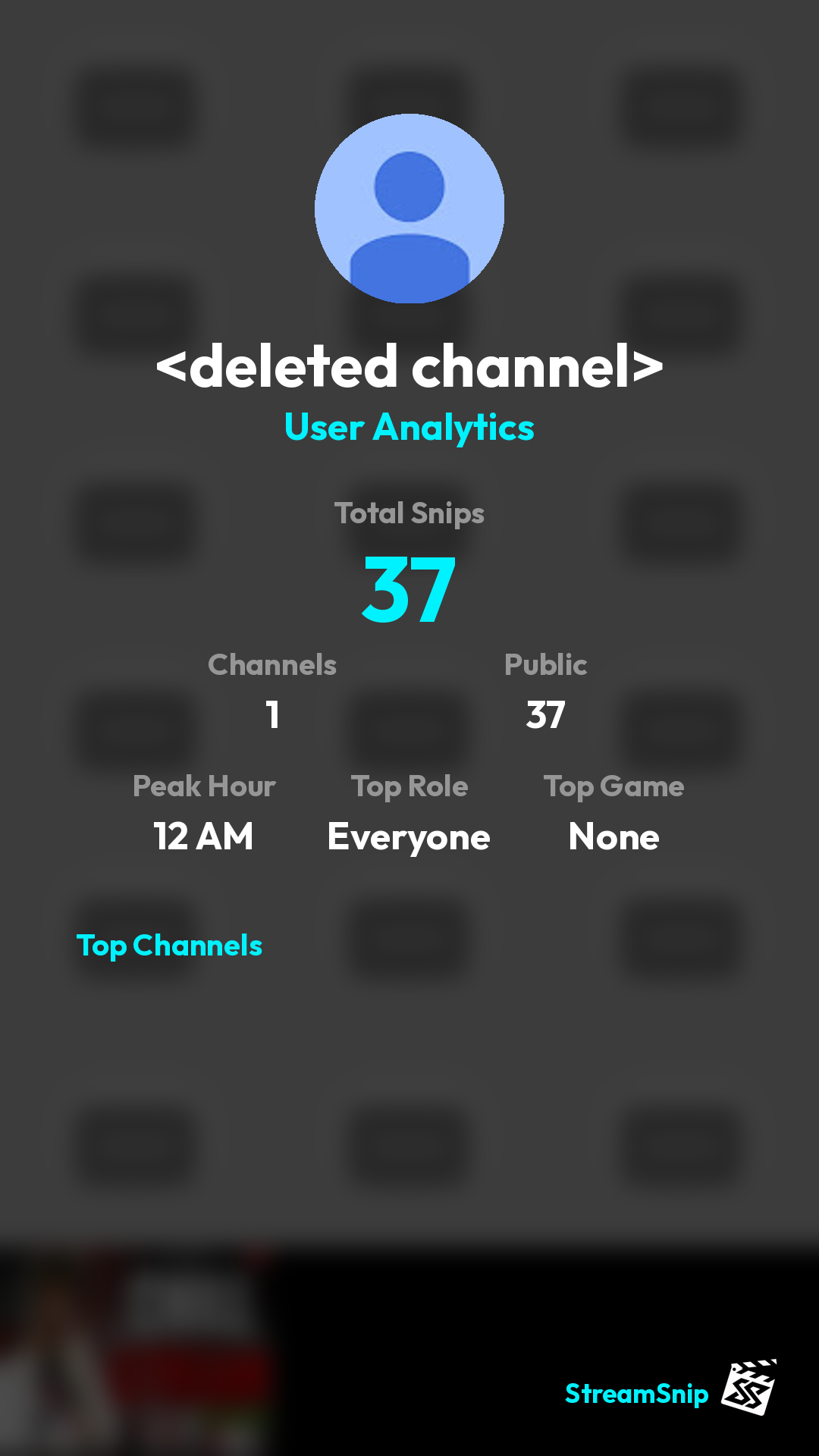 Stats Share Card