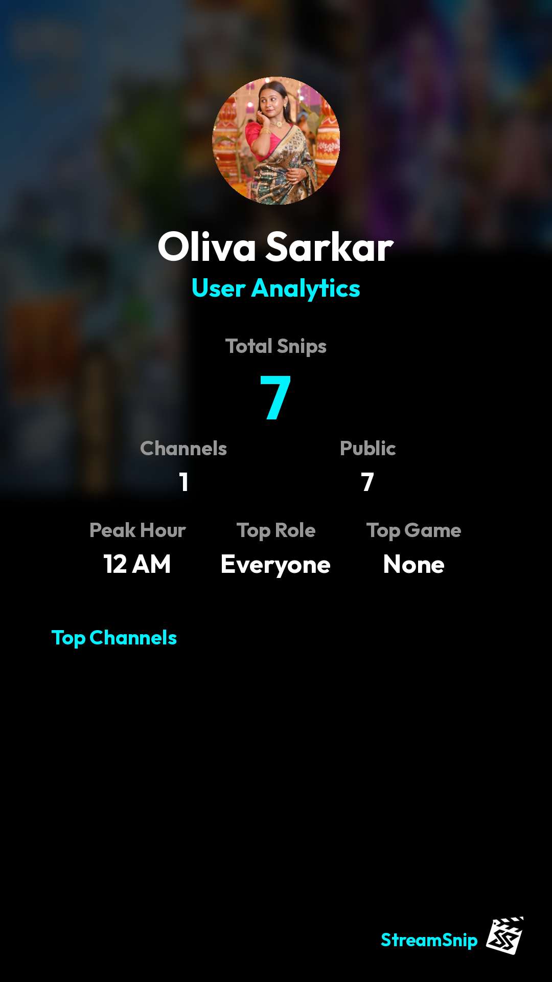 Stats Share Card