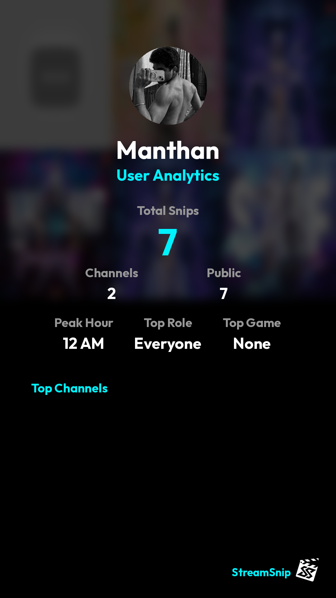 Stats Share Card