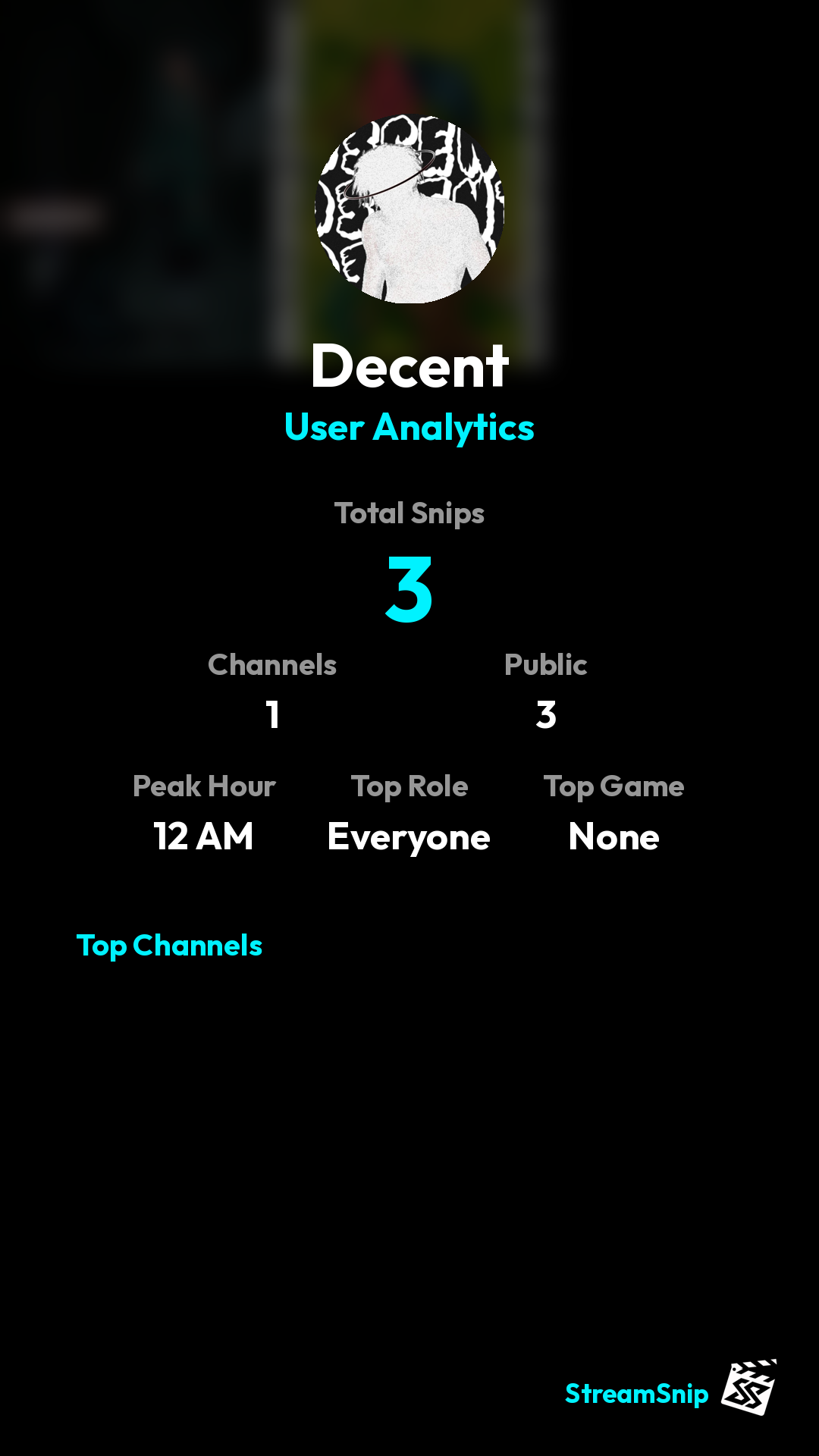 Stats Share Card