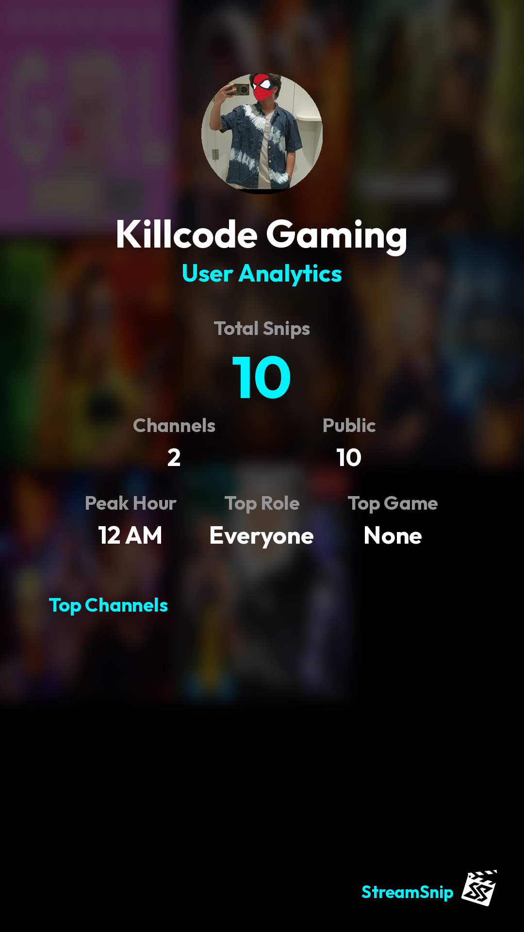 Stats Share Card