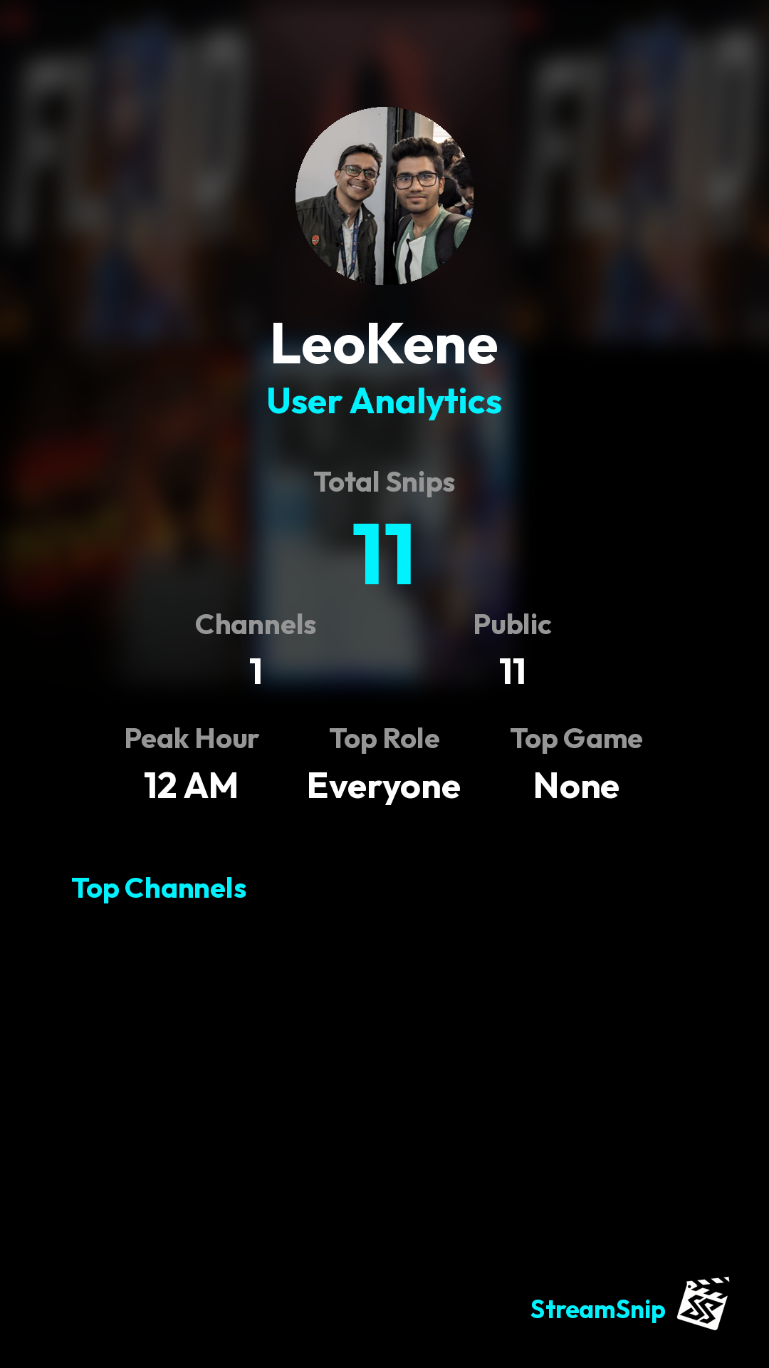 Stats Share Card