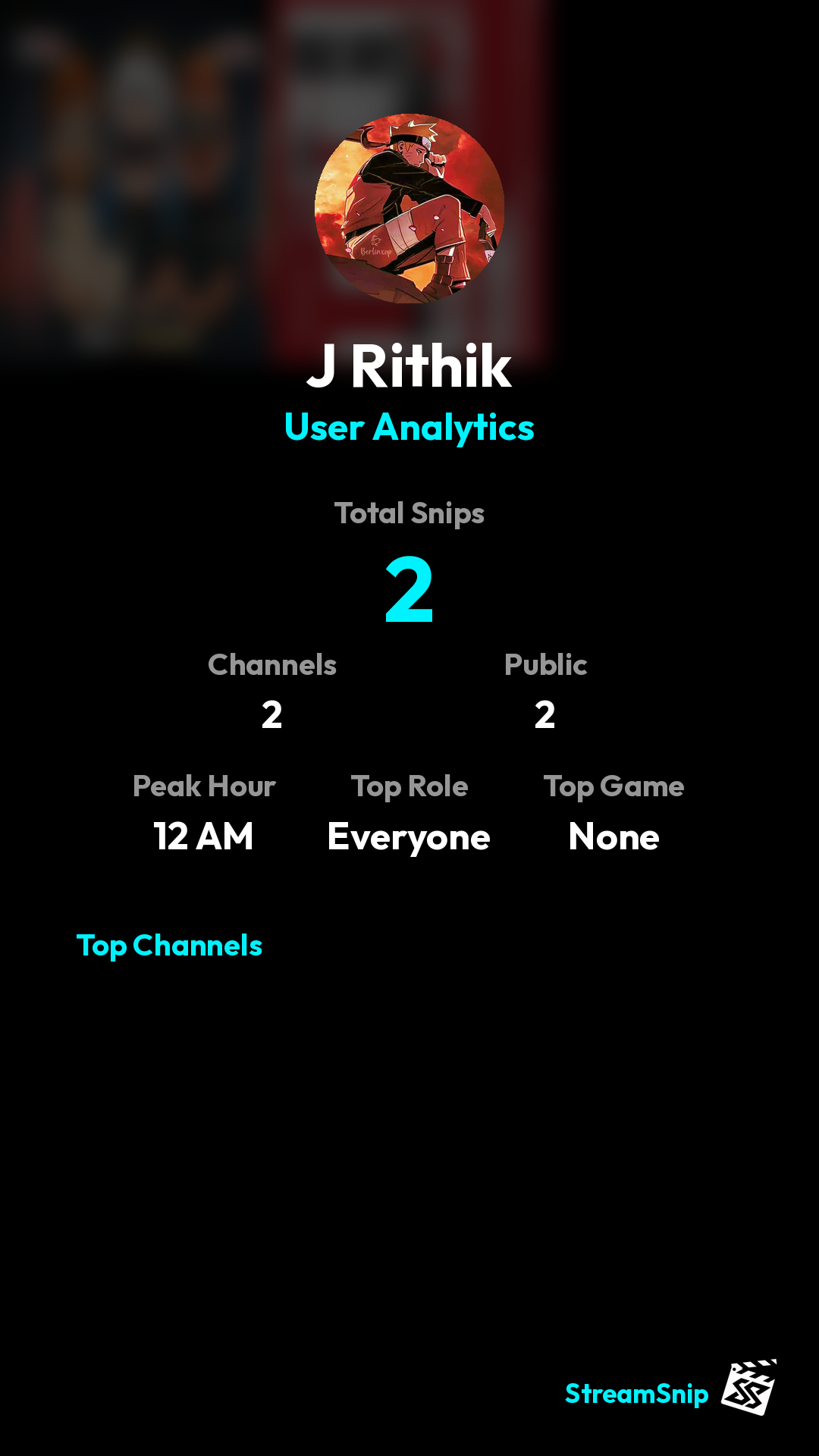 Stats Share Card