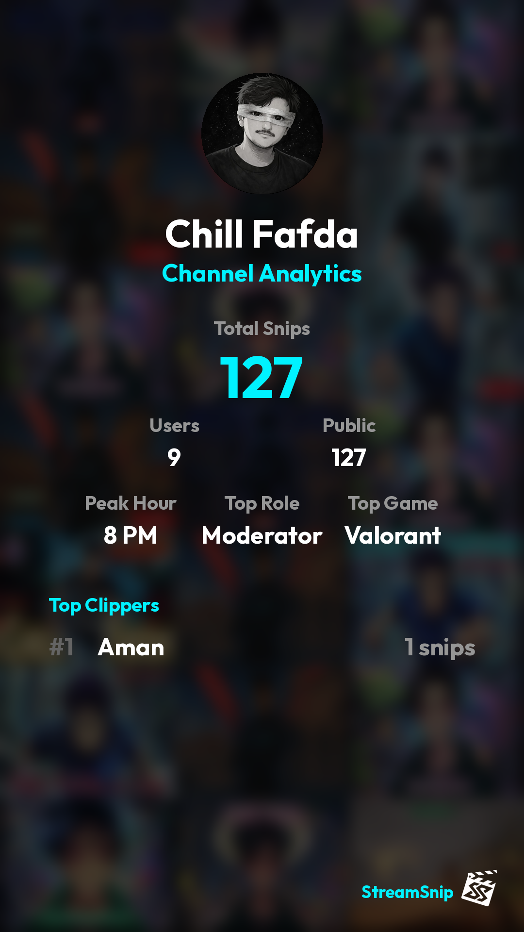 Stats Share Card