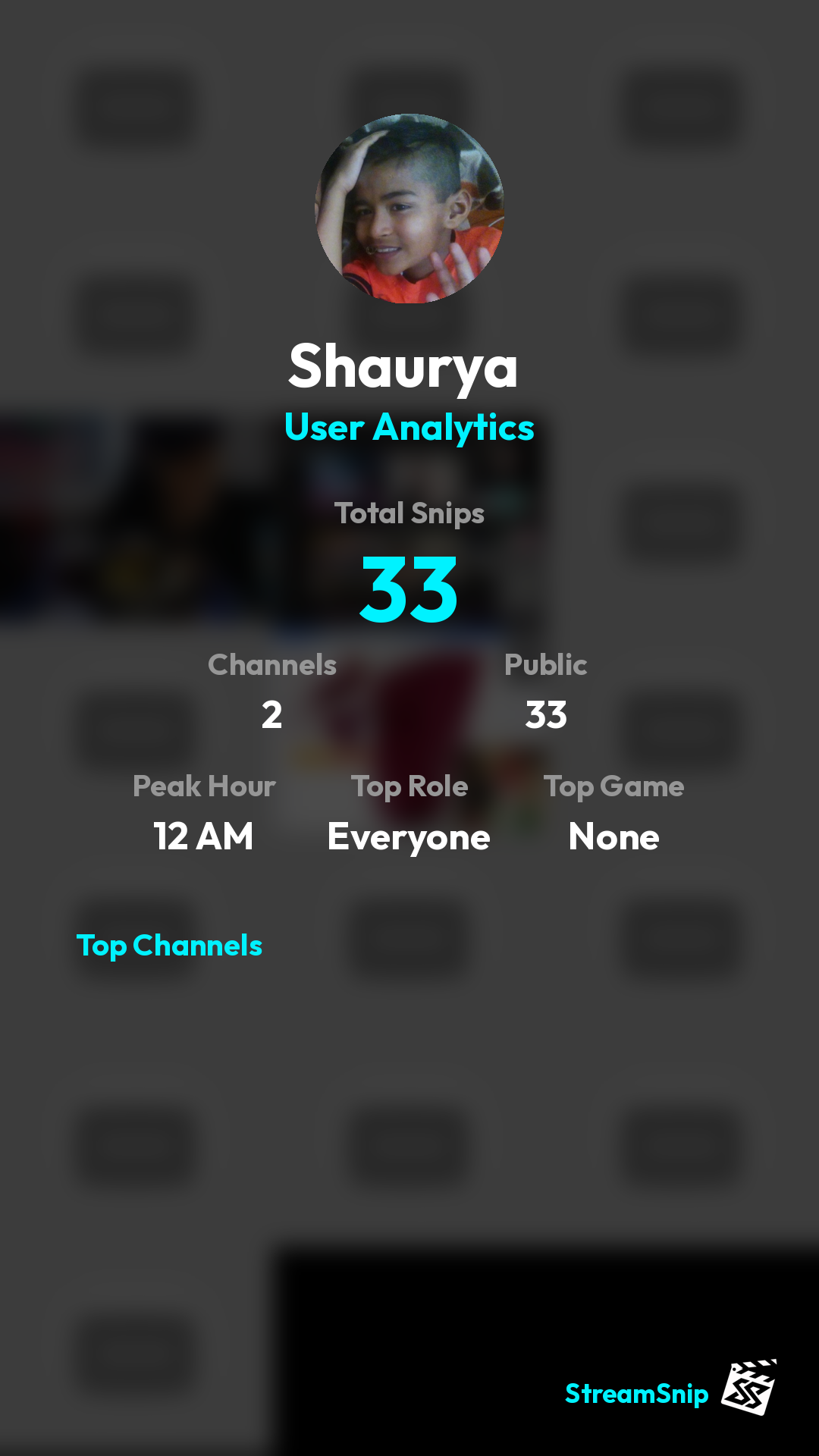 Stats Share Card