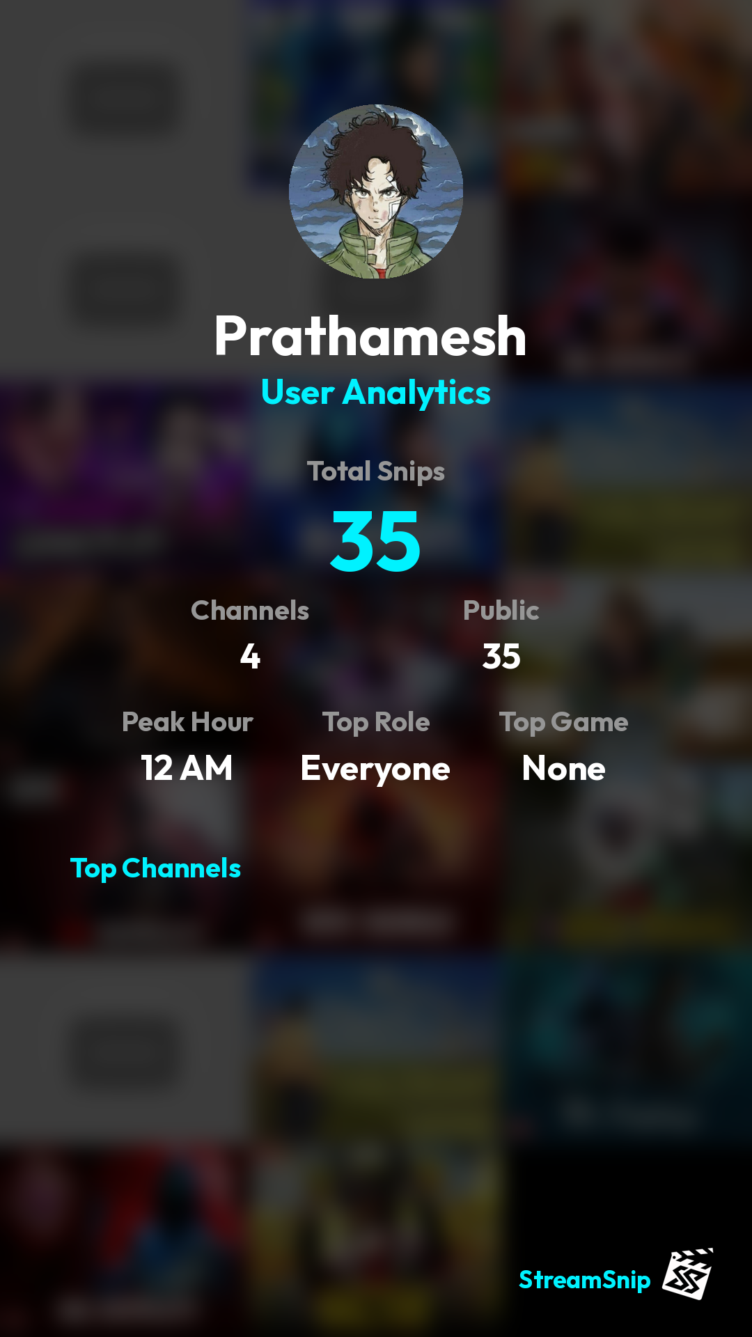 Stats Share Card