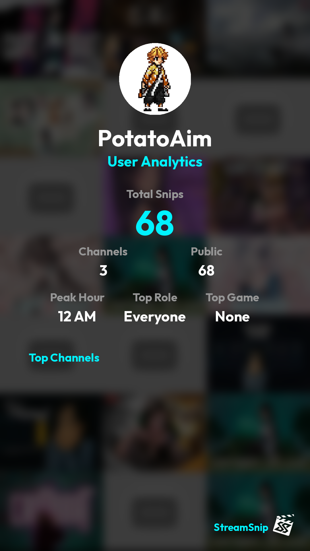 Stats Share Card