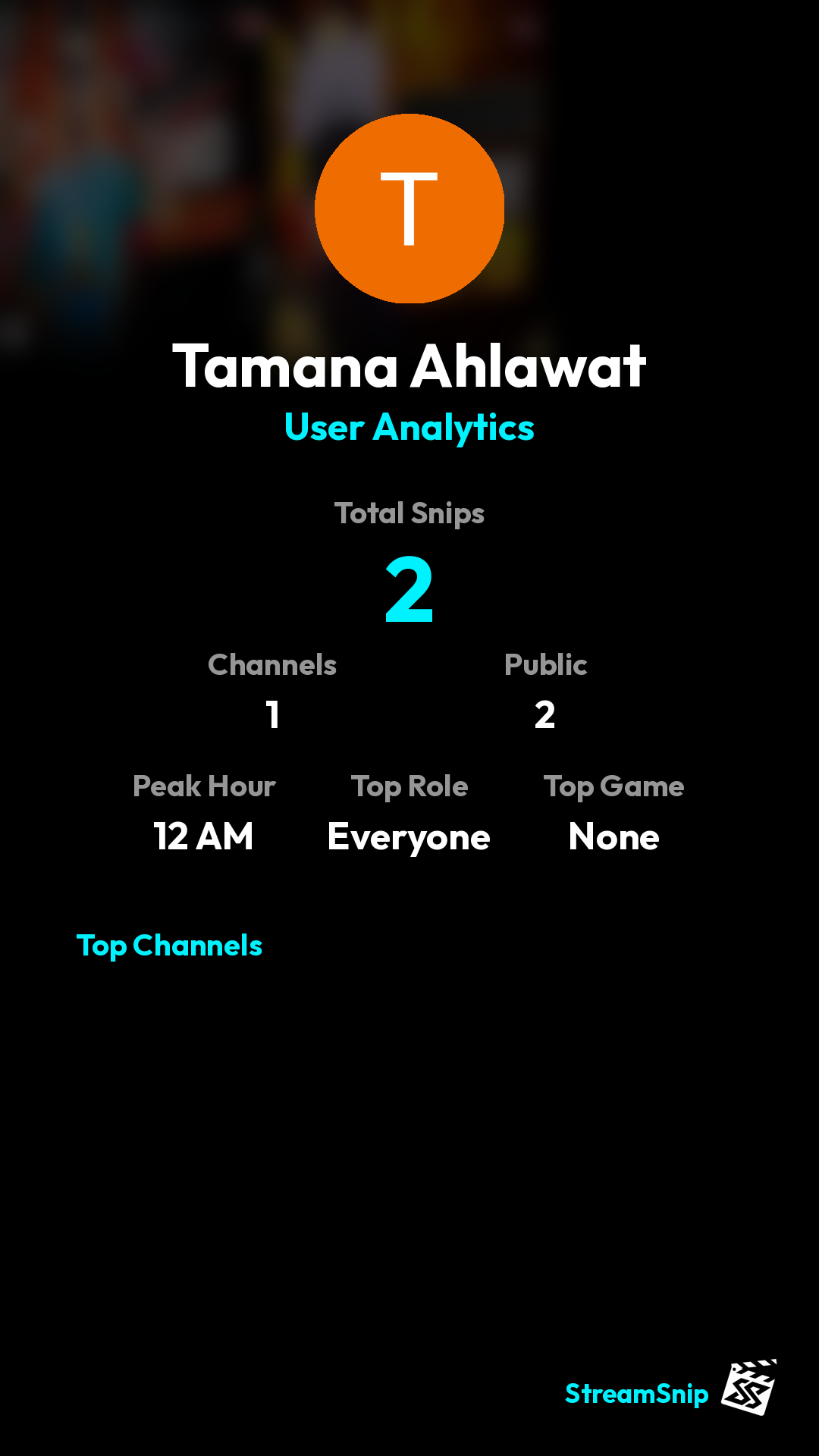 Stats Share Card