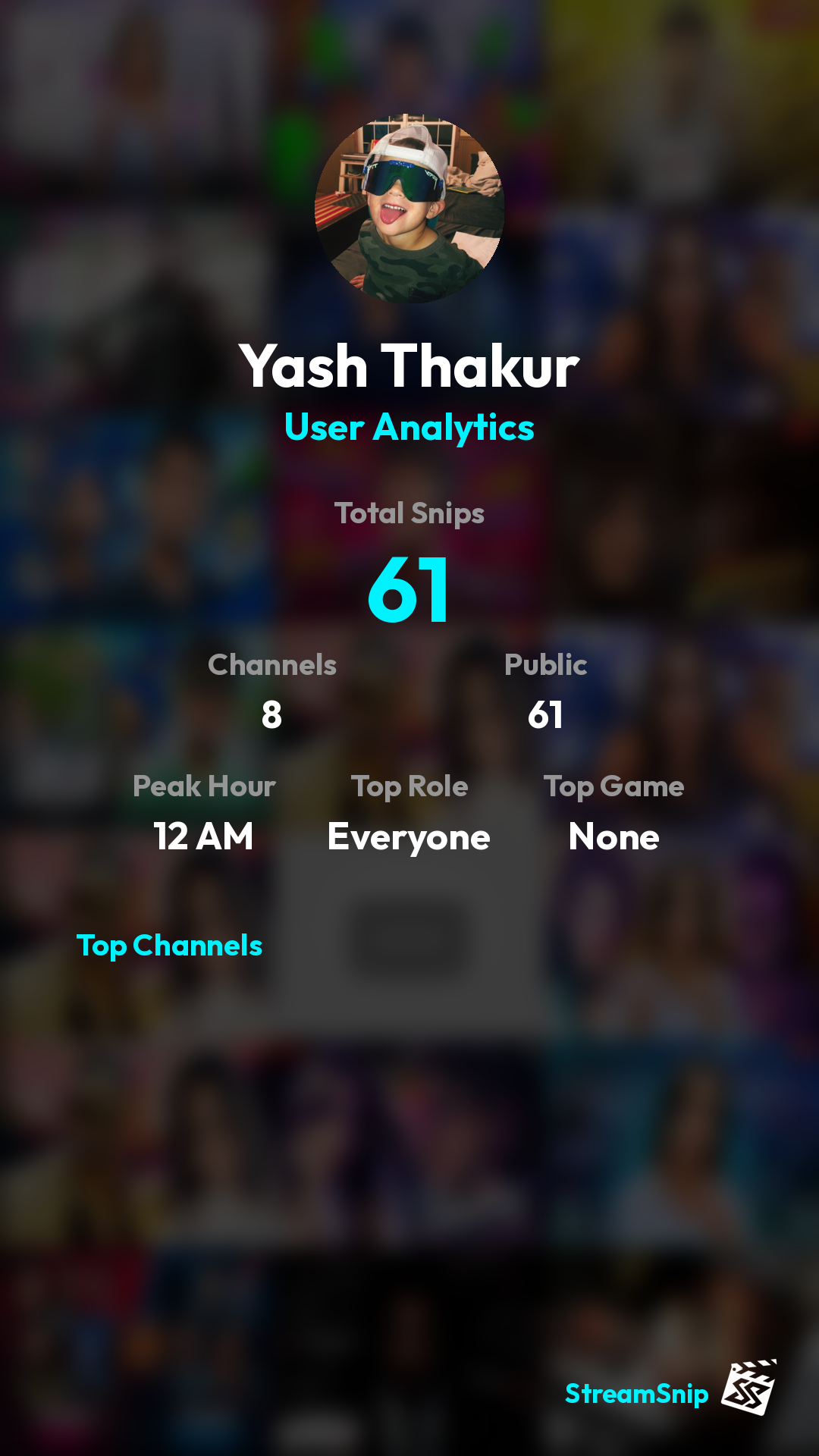 Stats Share Card