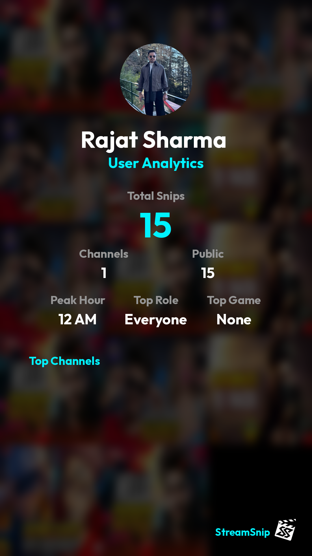 Stats Share Card