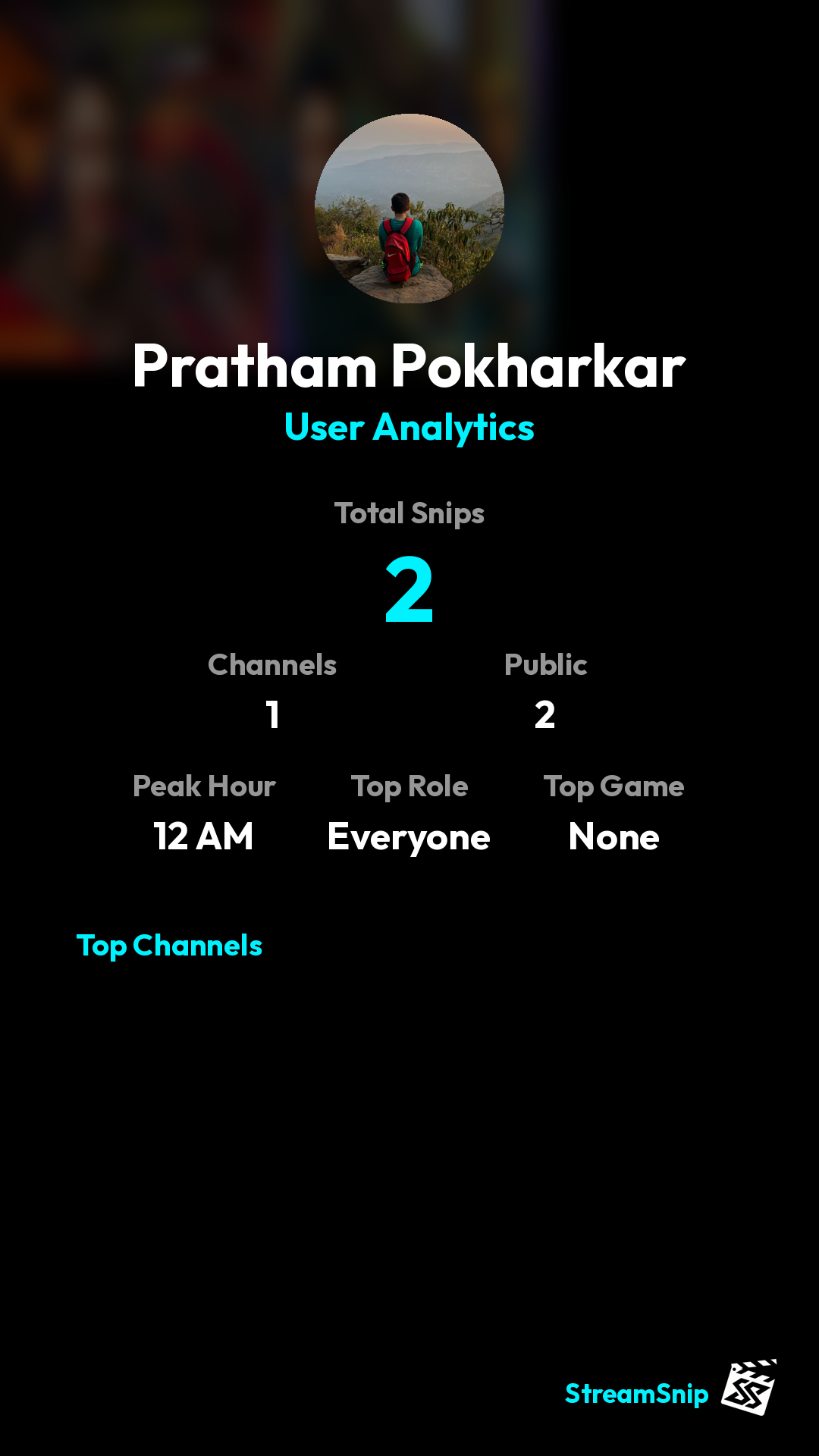 Stats Share Card