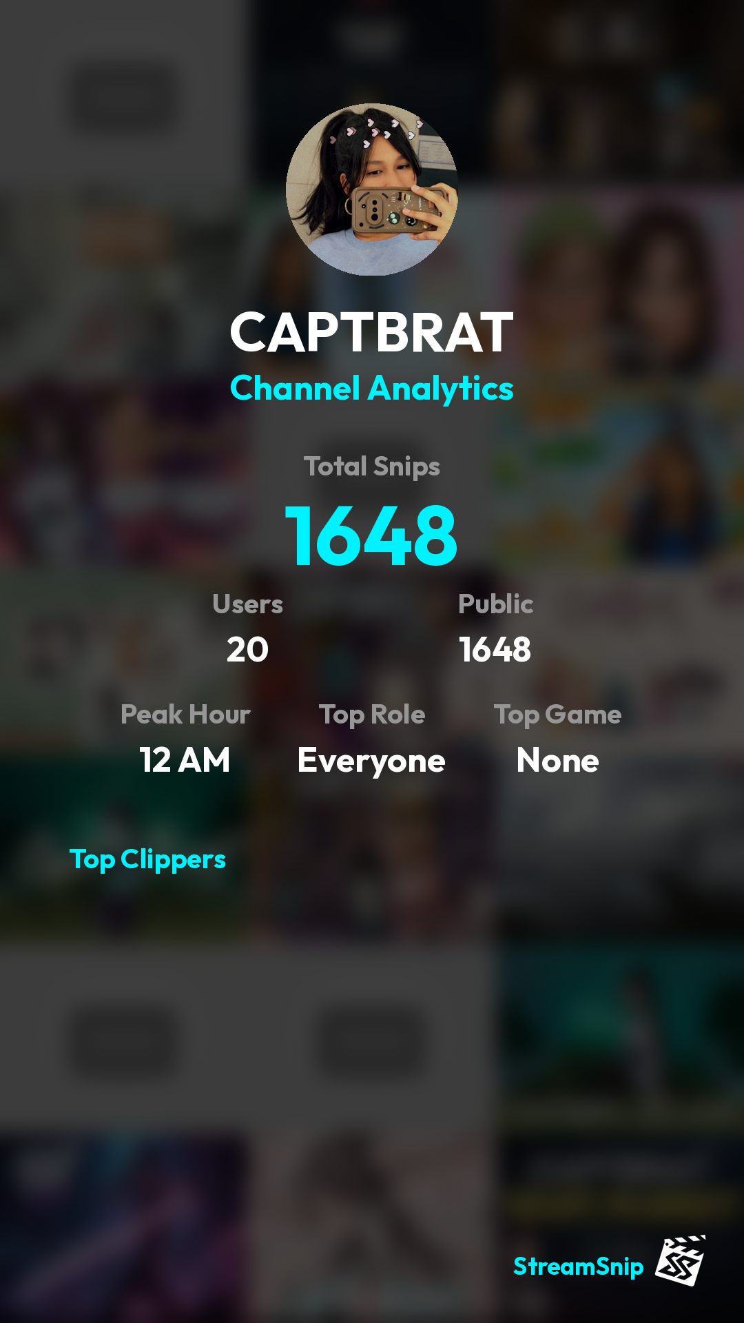 Stats Share Card
