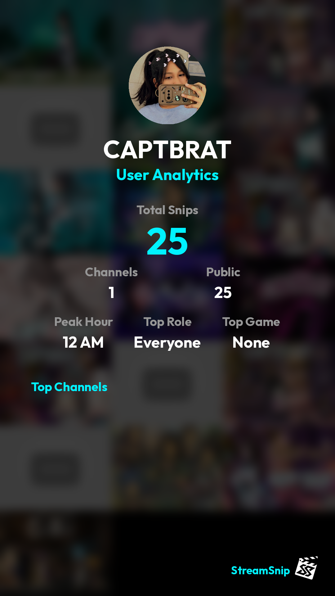 Stats Share Card