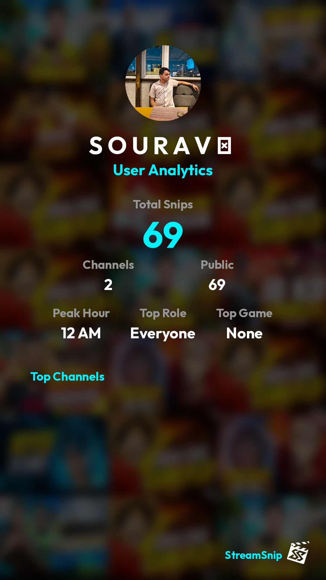 Stats Share Card