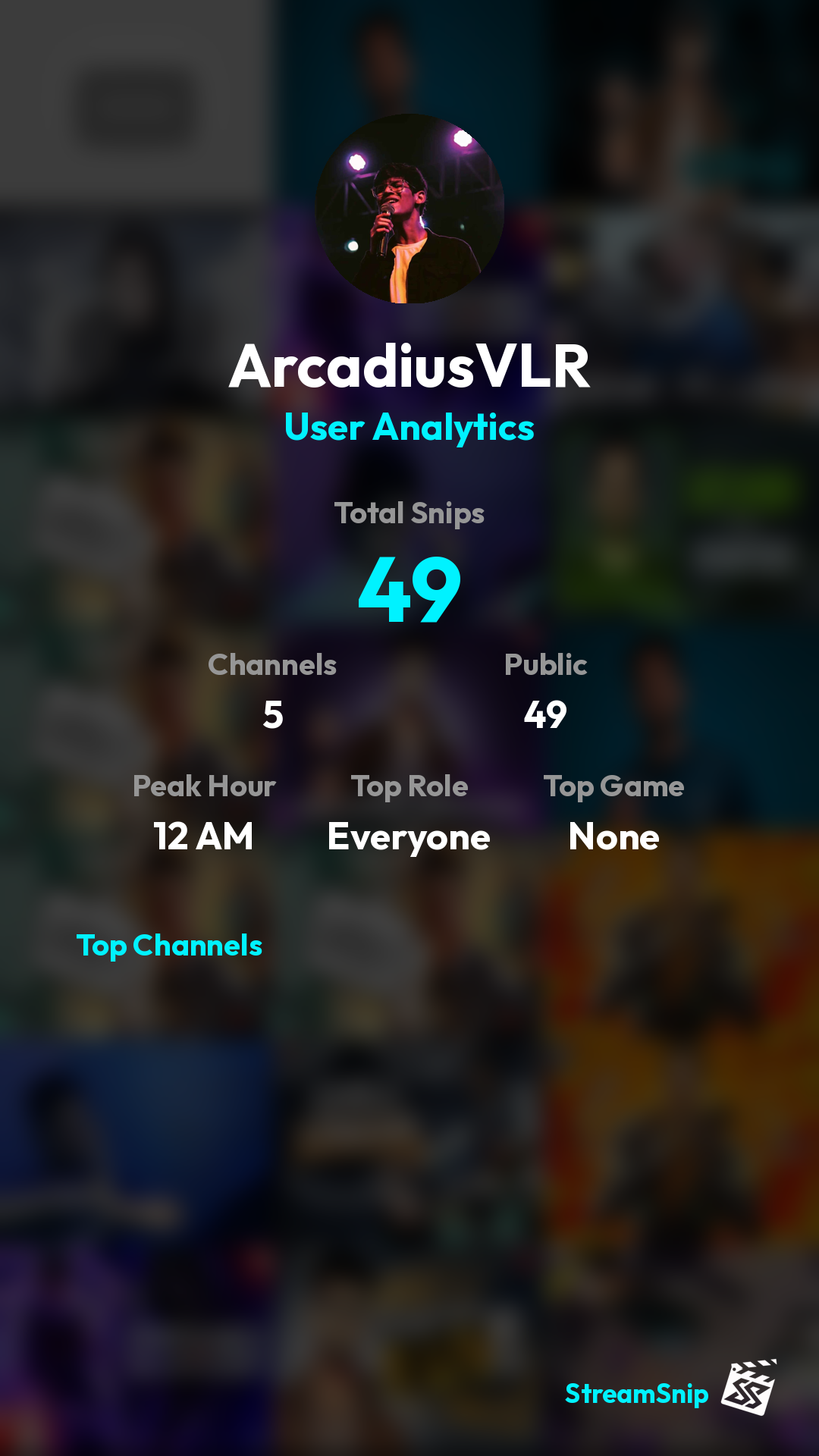 Stats Share Card