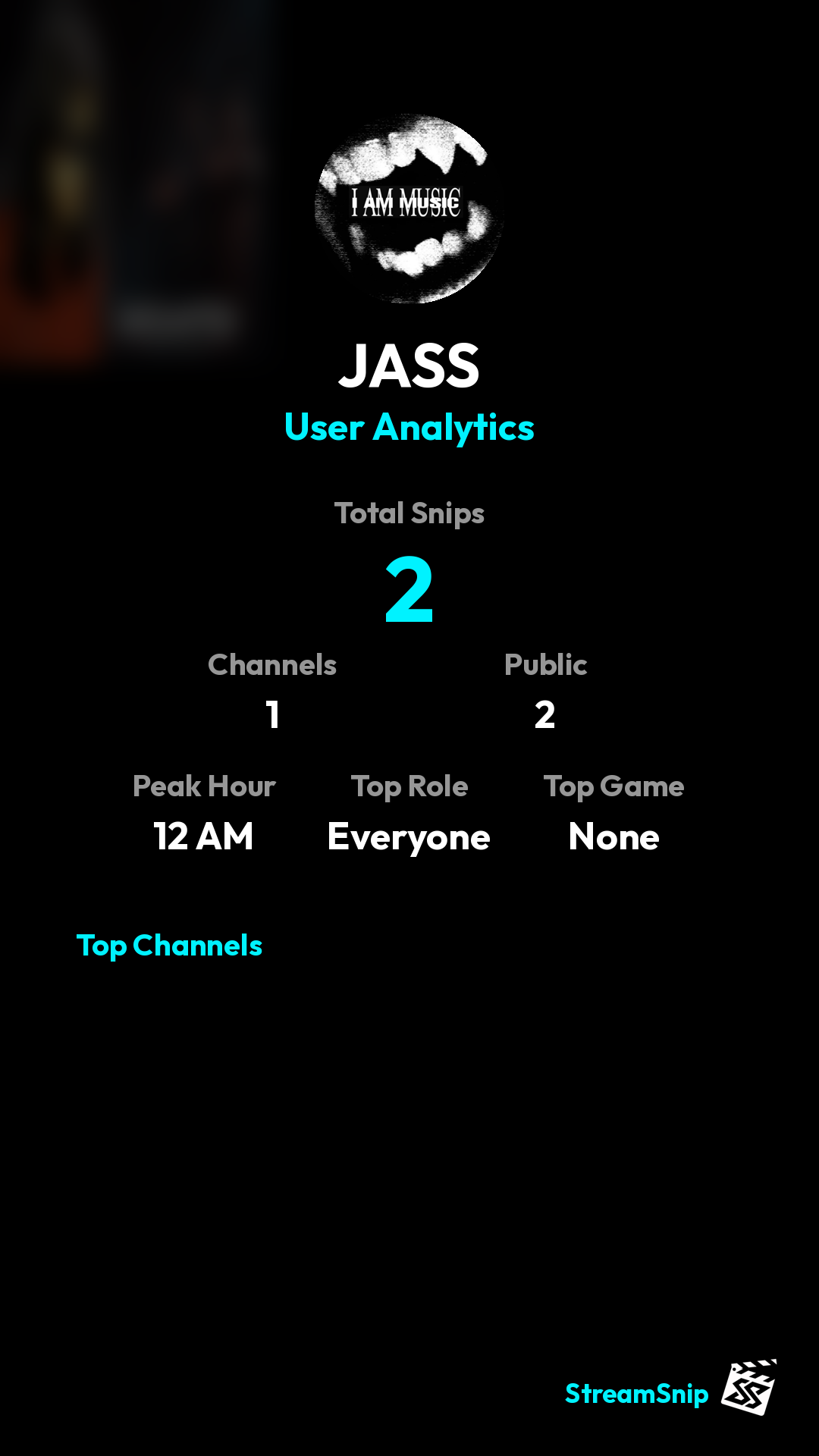 Stats Share Card