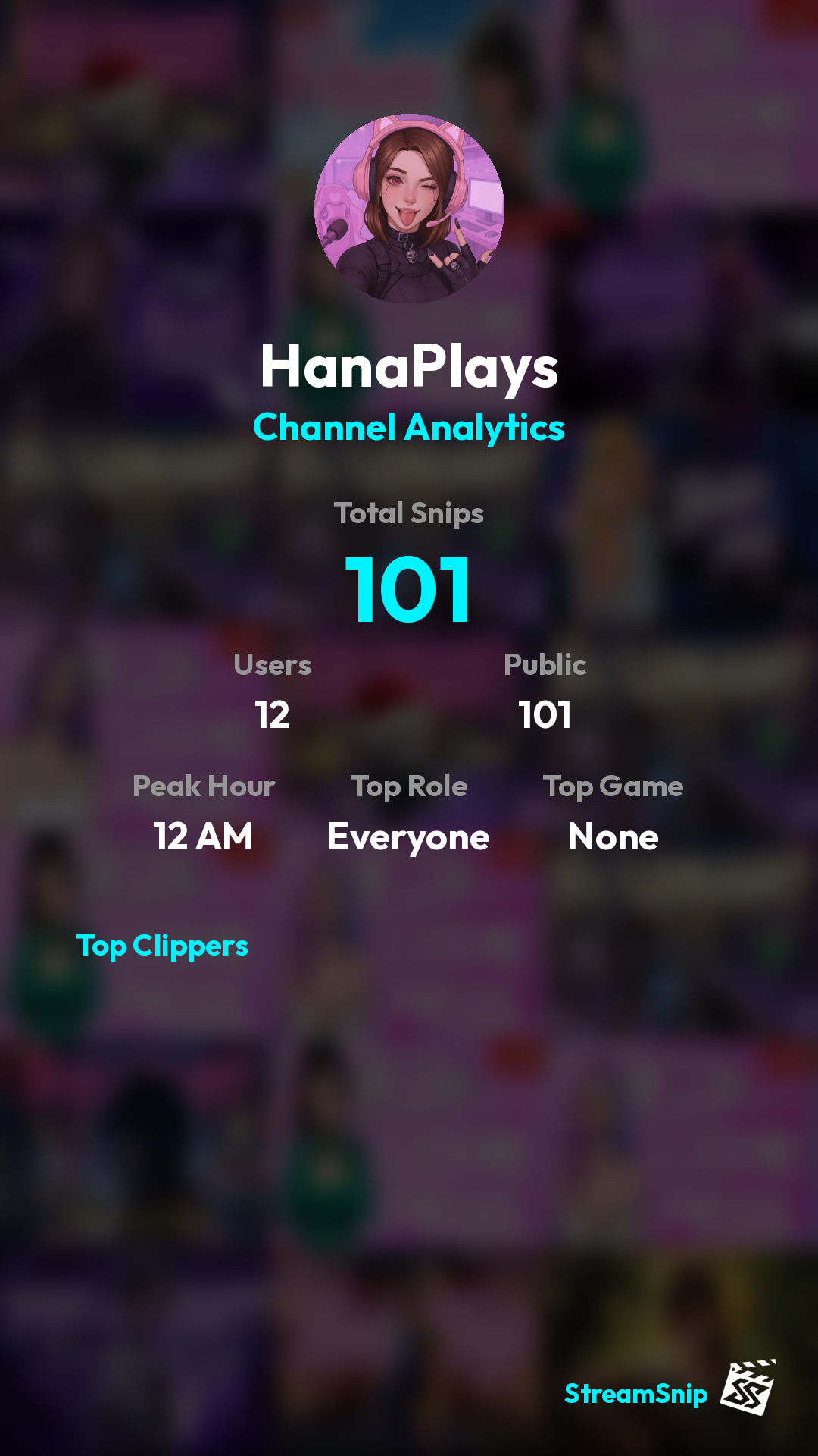 Stats Share Card