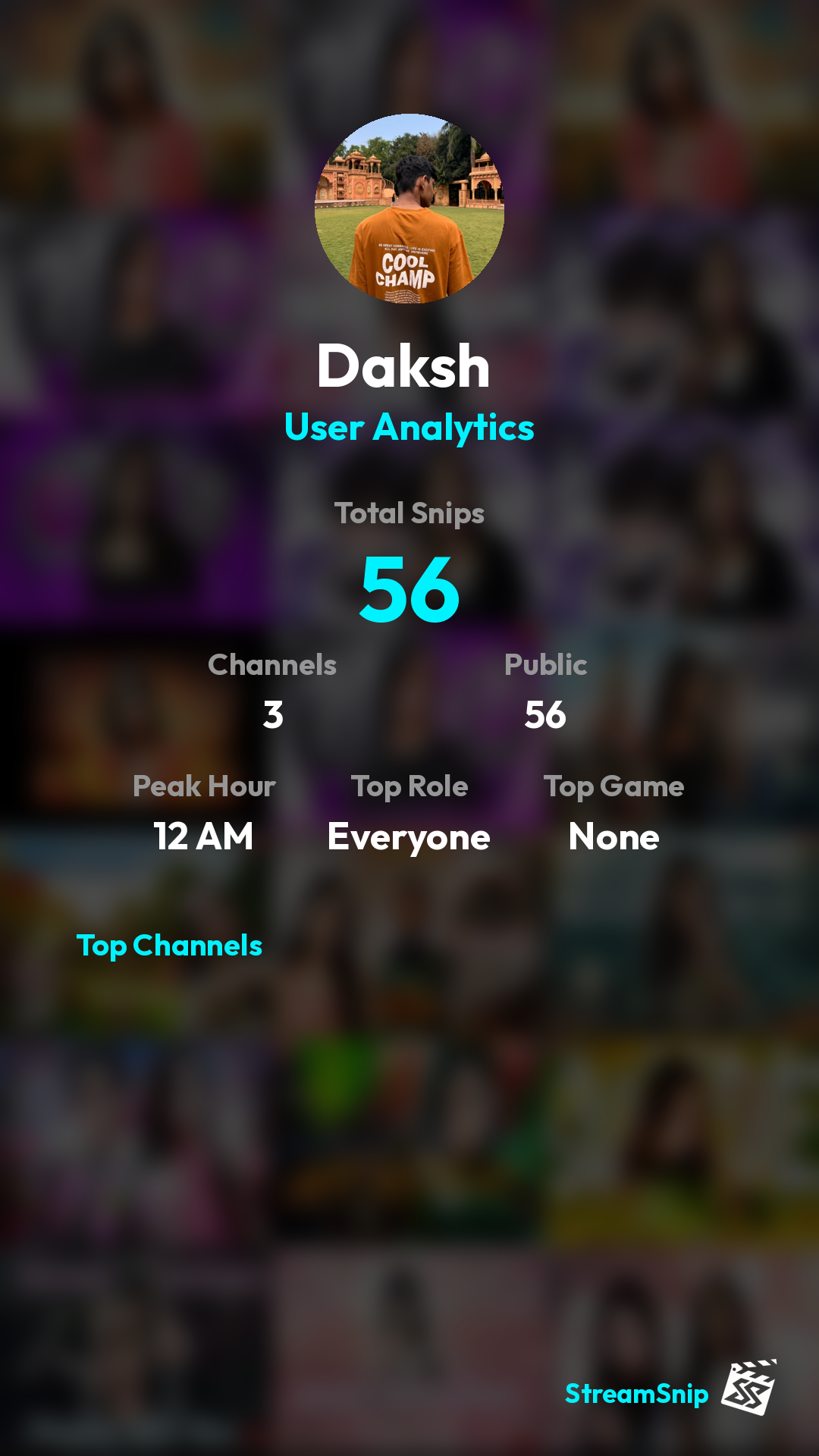 Stats Share Card