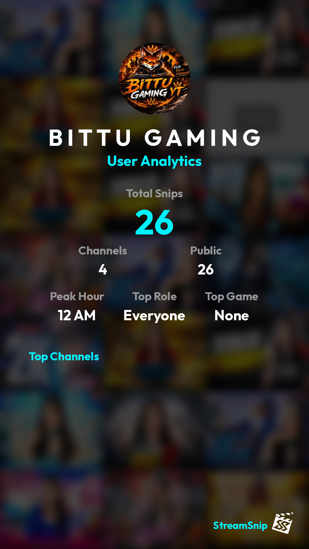 Stats Share Card