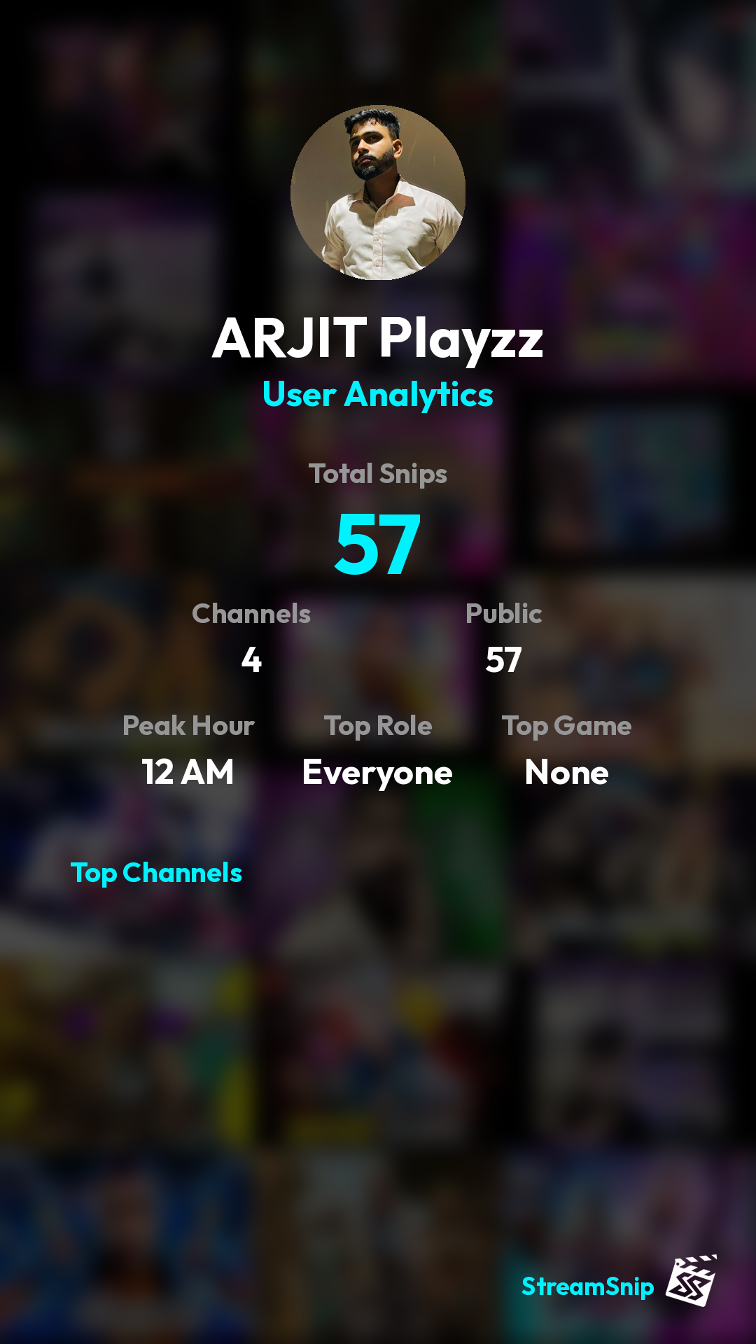 Stats Share Card