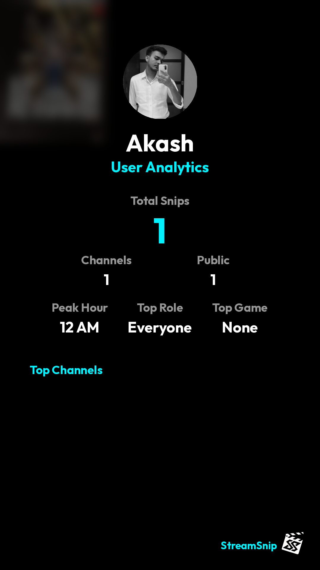 Stats Share Card