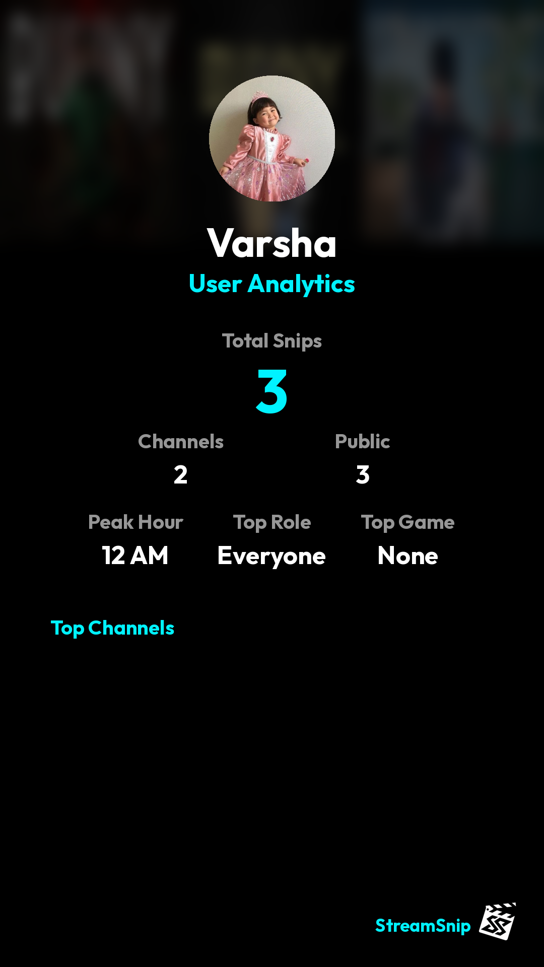 Stats Share Card