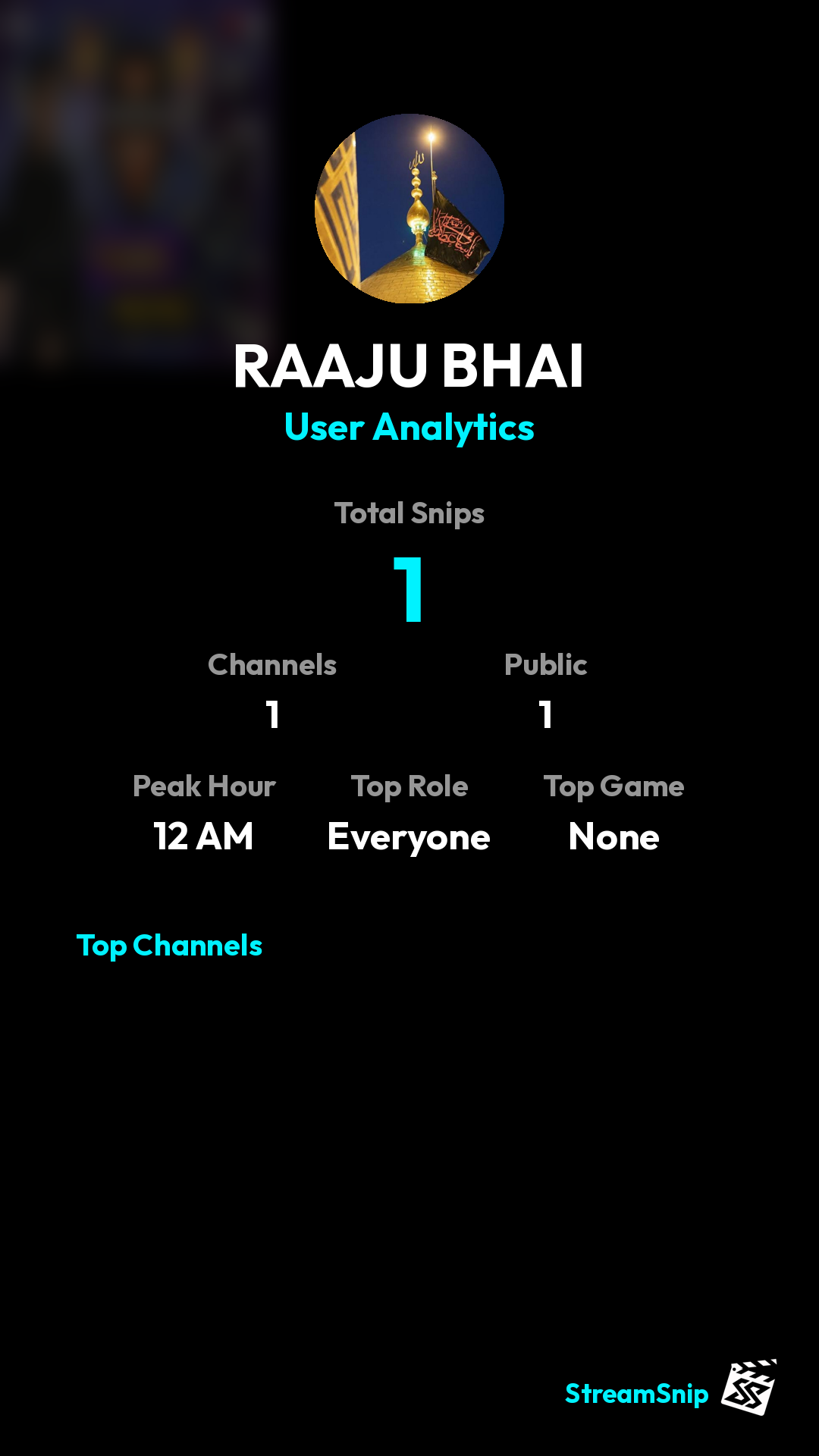 Stats Share Card