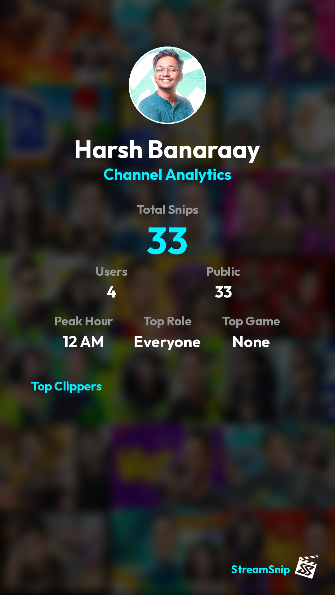 Stats Share Card
