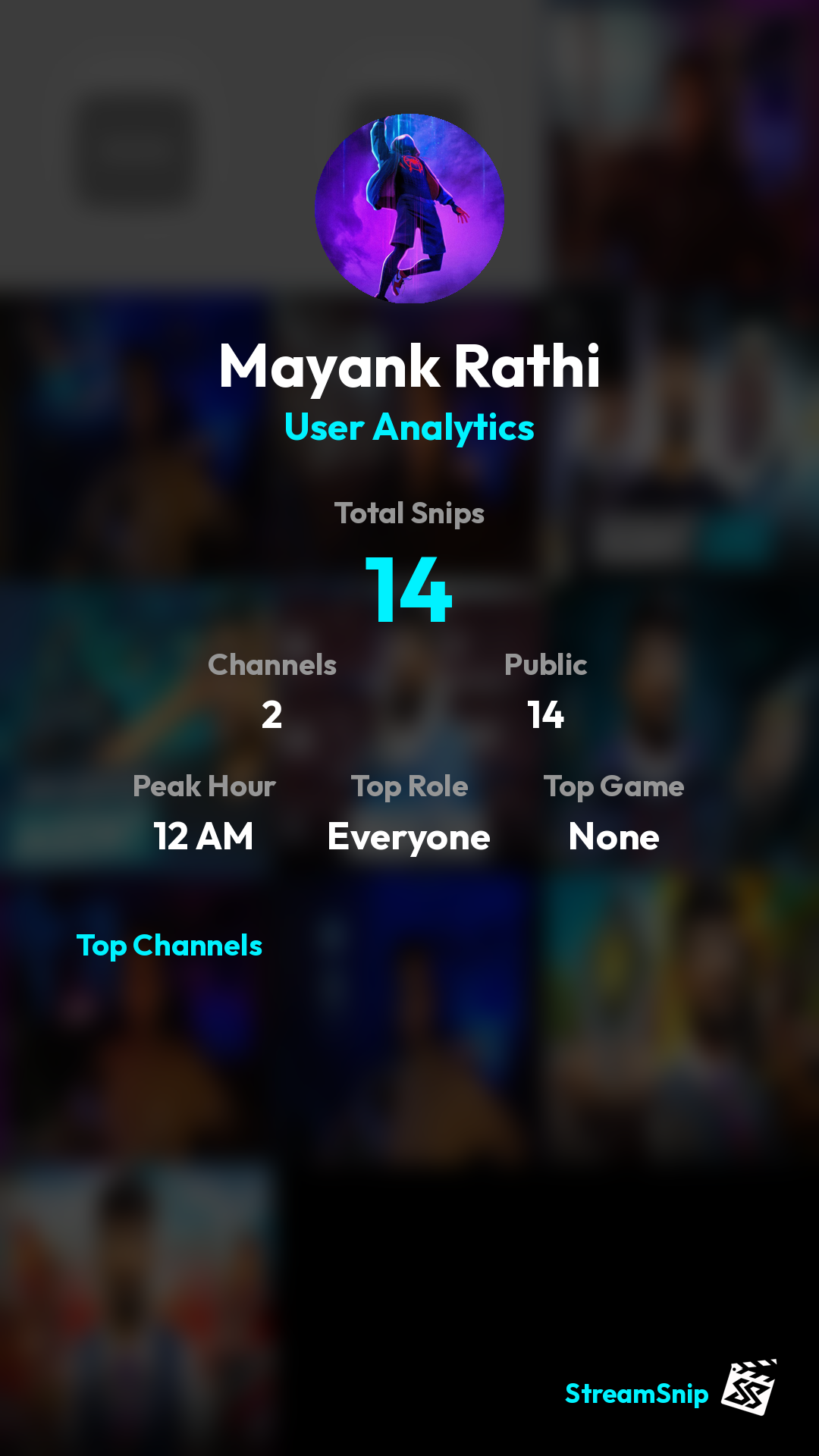 Stats Share Card