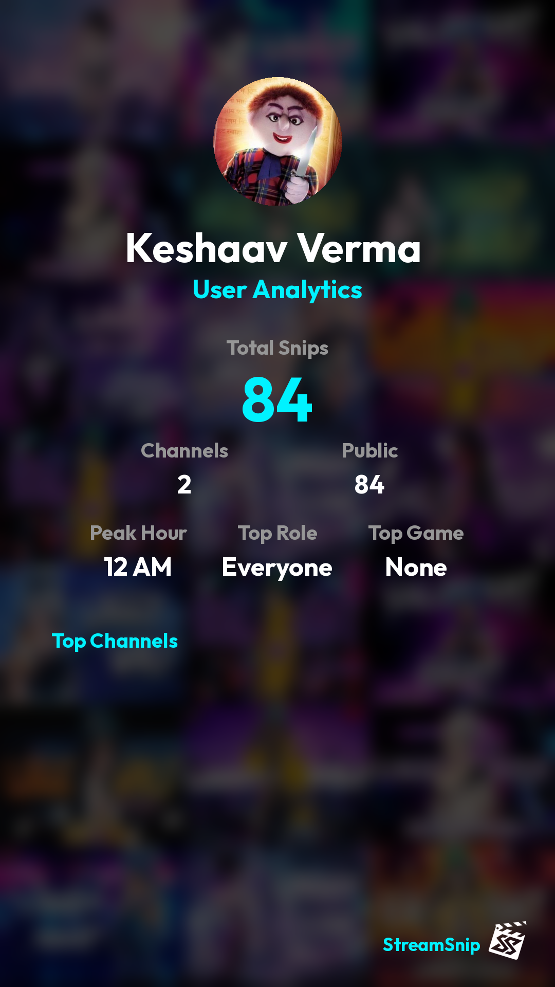 Stats Share Card